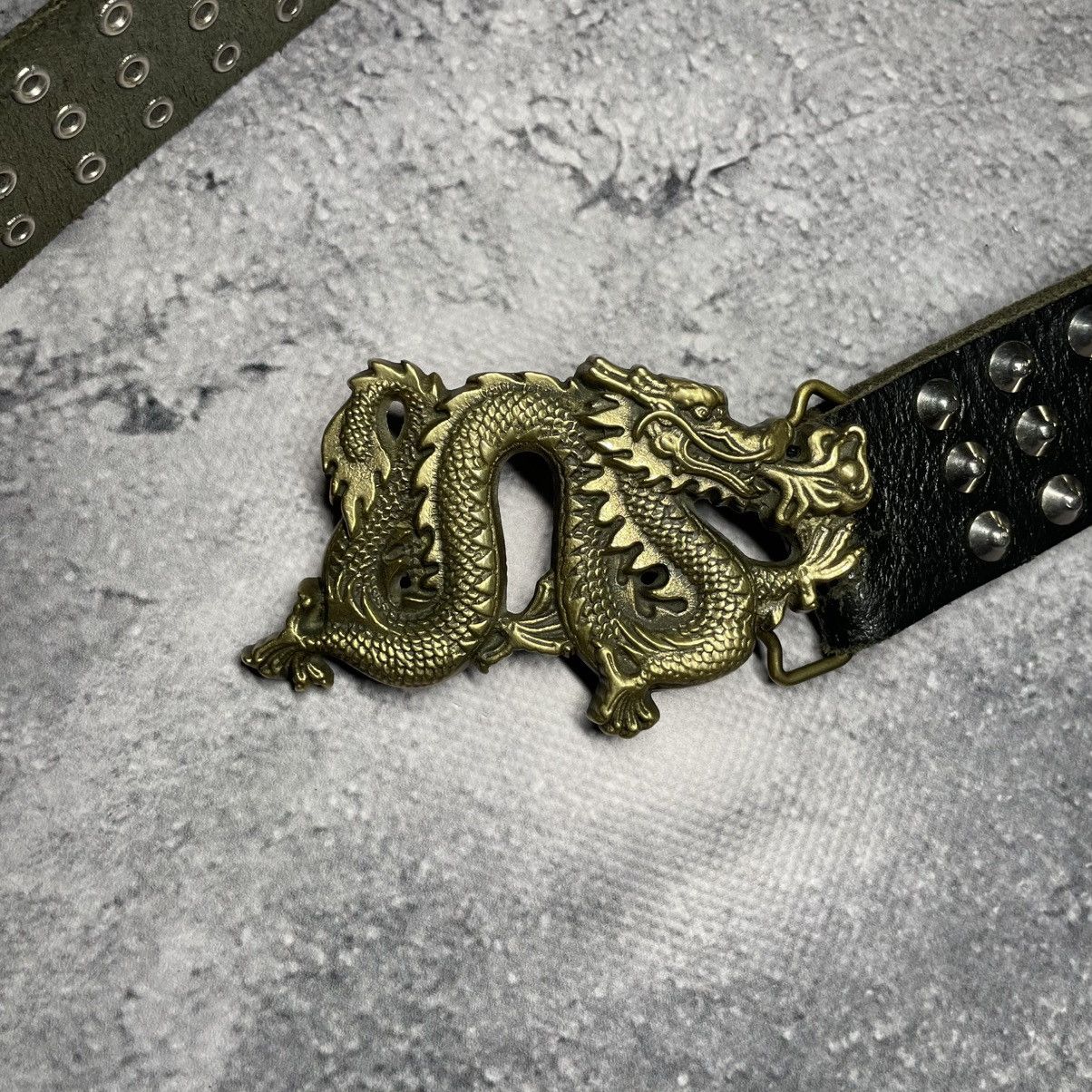 Japanese Brand Vintage 70s 80s Baron Dragon Belt Buckle Brass Size ONE SIZE - 2 Thumbnail