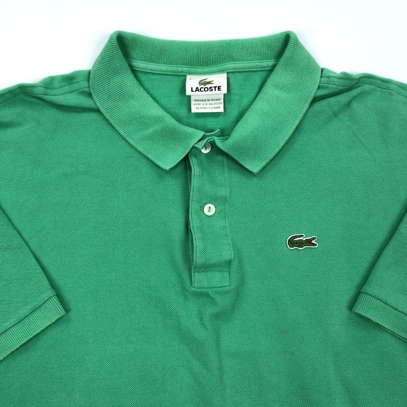 Lacoste Lacoste Sport Polo Shirt Mens Size 9 US 4XL Crocodile Preppy Classic Fit Shirt Mens Regular Polo Green Size US M / EU 48-50 / 2 - 2 Thumbnail