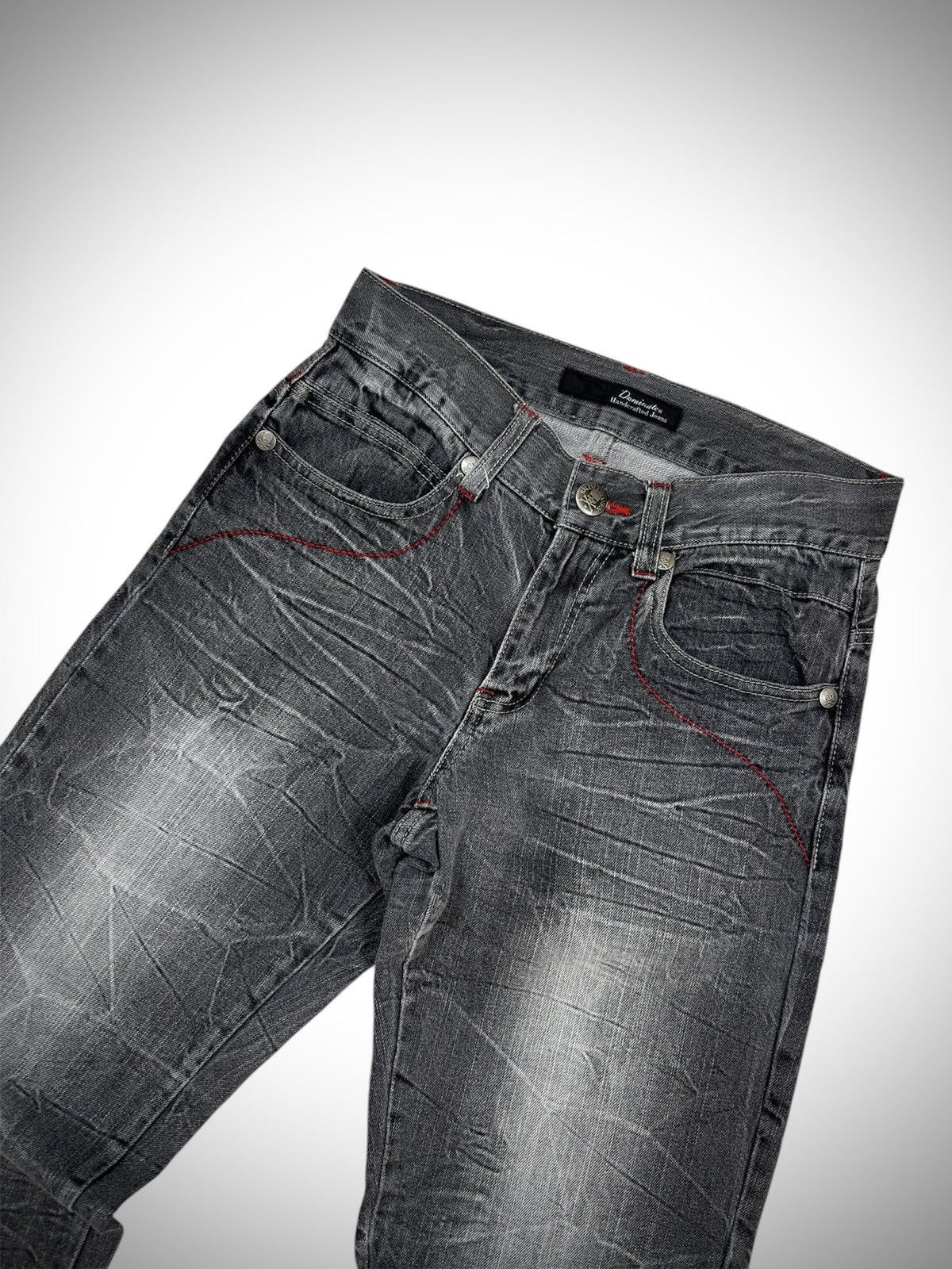 Japanese Brand 2000’s Dominate - Japanese Archives Punk Style Jeans Size US 28 / EU 44 - 2 Thumbnail