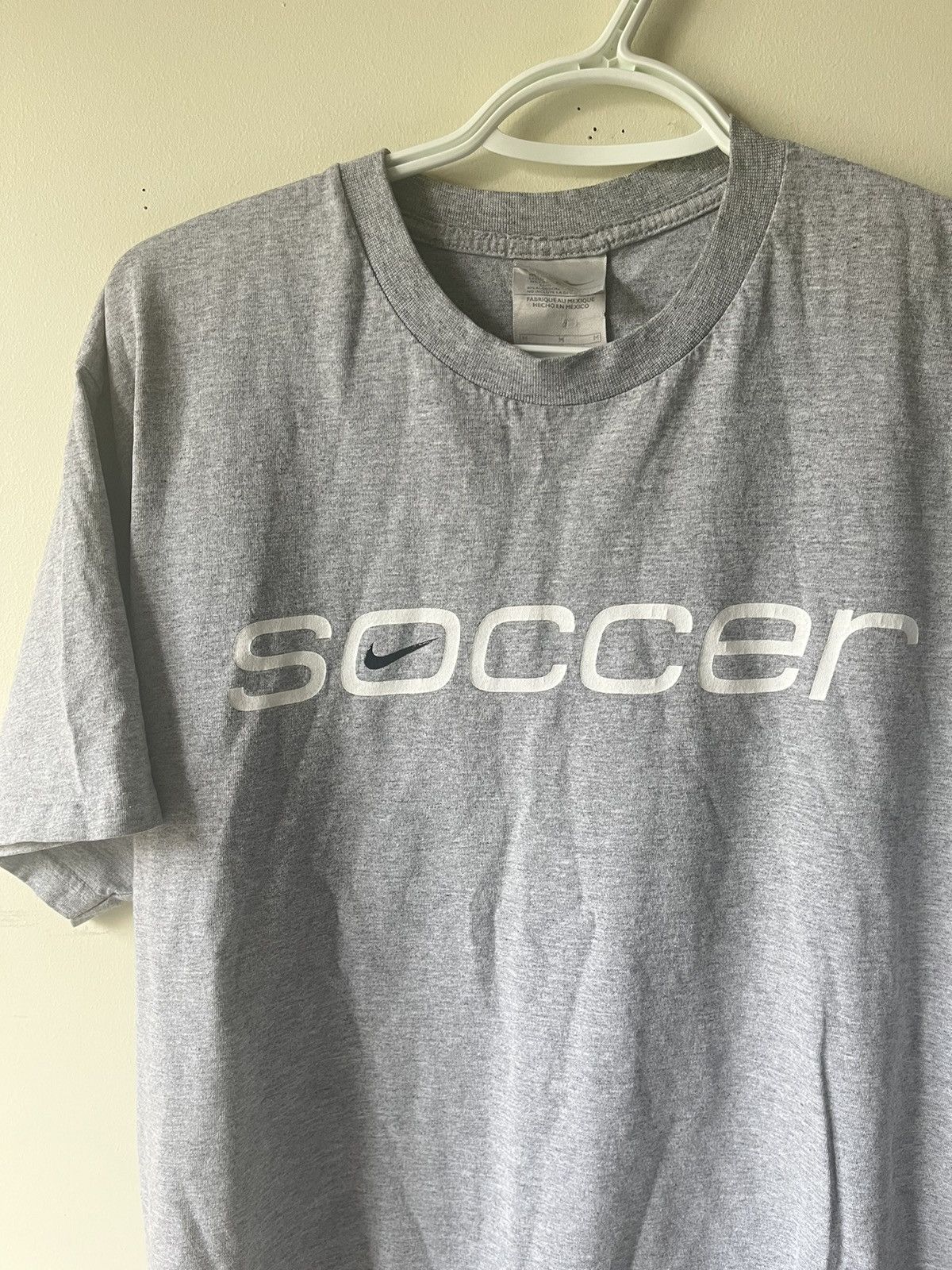 Nike × Vintage Y2K Nike Soccer Swoosh T-shirt Size US M / EU 48-50 / 2 - 2 Thumbnail