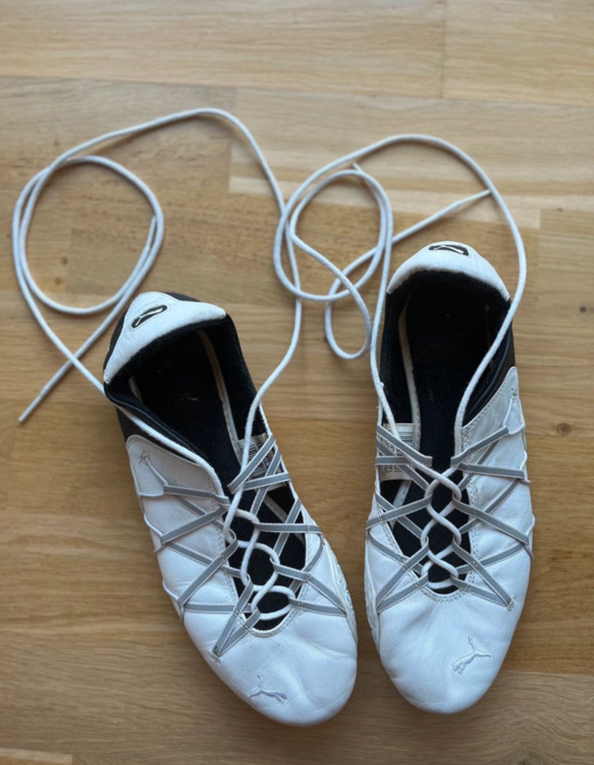 Puma Puma Mahanuala Contre Lace Ballet flats white black archive Size US 10 / IT 40 - 1 Thumbnail