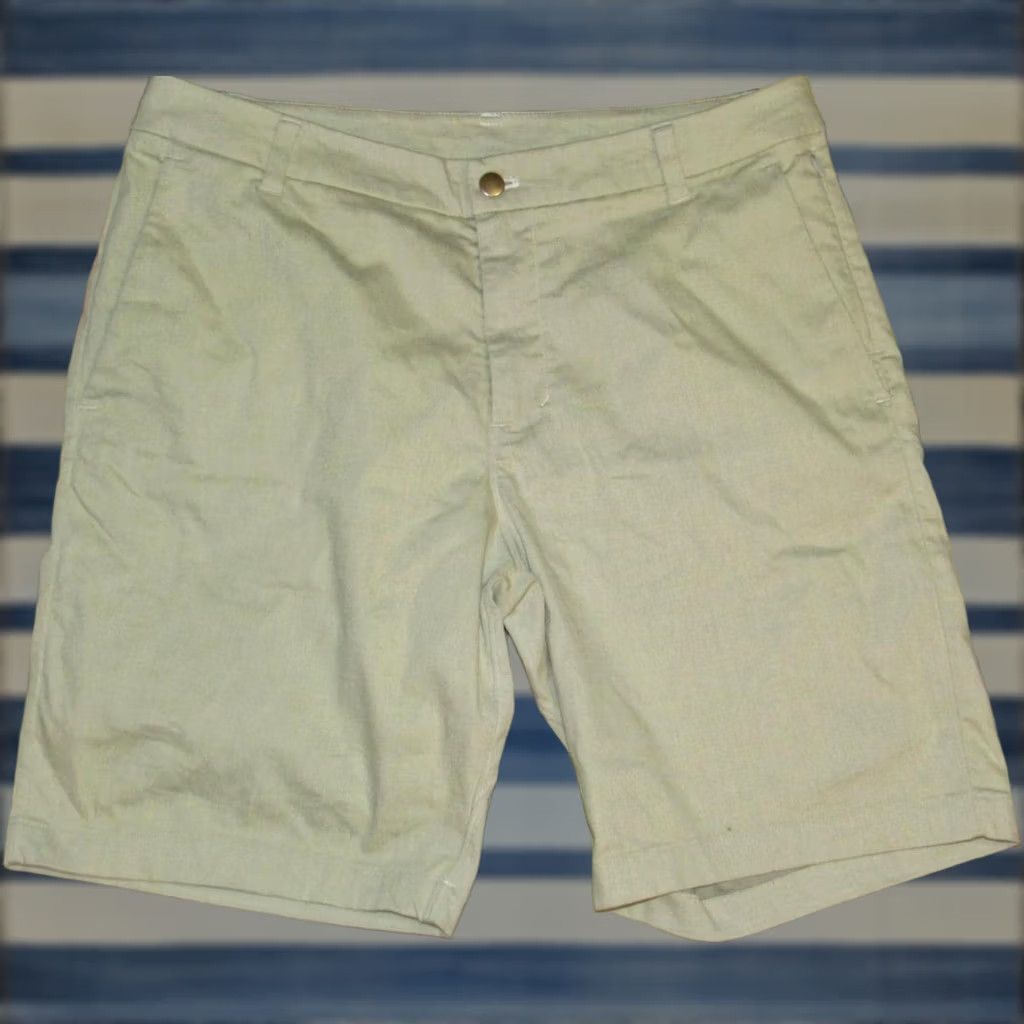 Lululemon LULULEMON Stone 9" Classic Fit Commission Shorts 34 Mens Stone 9" Classic Fit Commission Shorts 34 Size US 34 / EU 50 - 1 Thumbnail