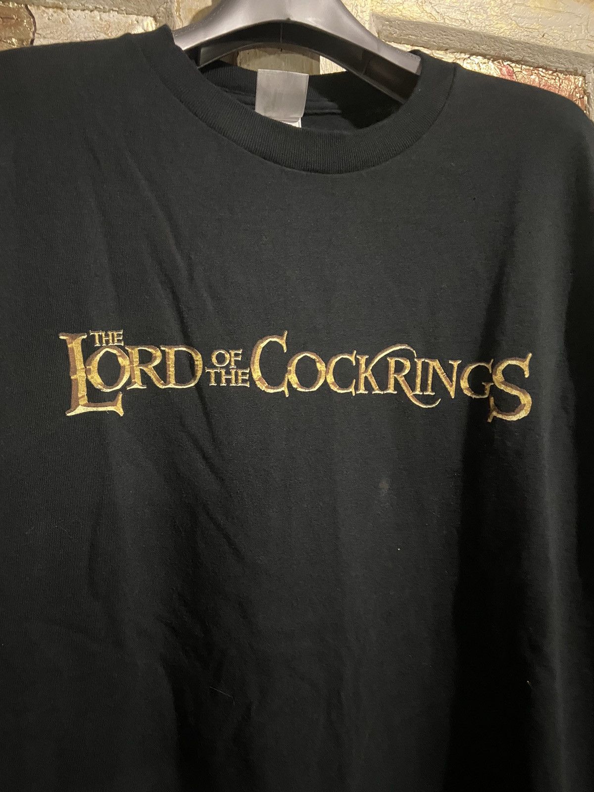 Vintage Vintage parody lord of the cockrings xl Size US XL / EU 56 / 4 - 2 Thumbnail