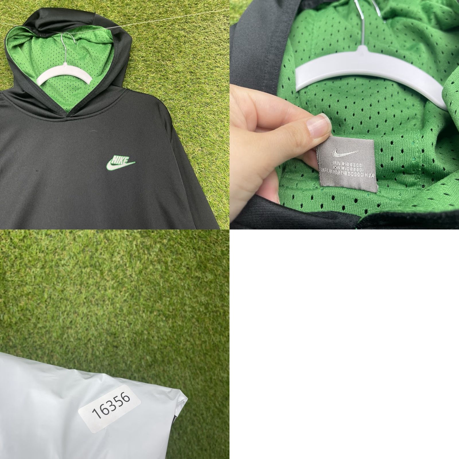 Nike VINTAGE Nike Hoodie Mens XL Black Pullover Swoosh Logo Sweatshirt Athletic 90s Theme Mens Size US XL / EU 56 / 4 - 8 Thumbnail