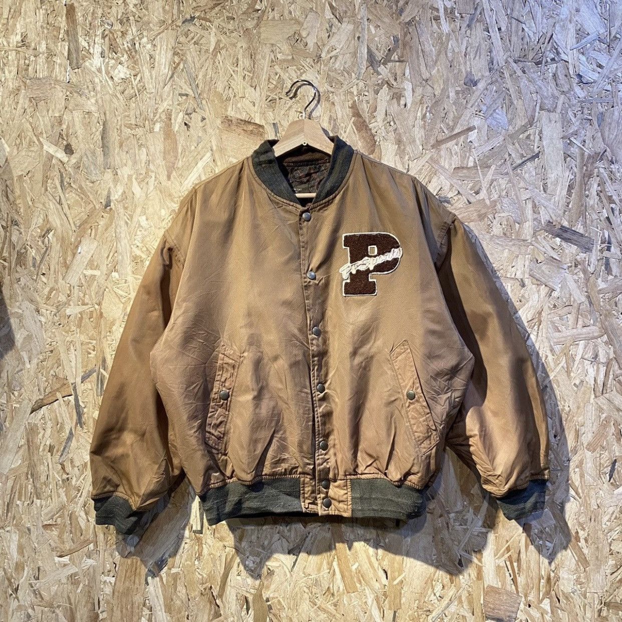 Japanese Brand × PPFM 🔥 VINTAGE PPFM PEYTON PLACE SPORTS VARSITY BOMBER Size US M / EU 48-50 / 2 - 2 Thumbnail