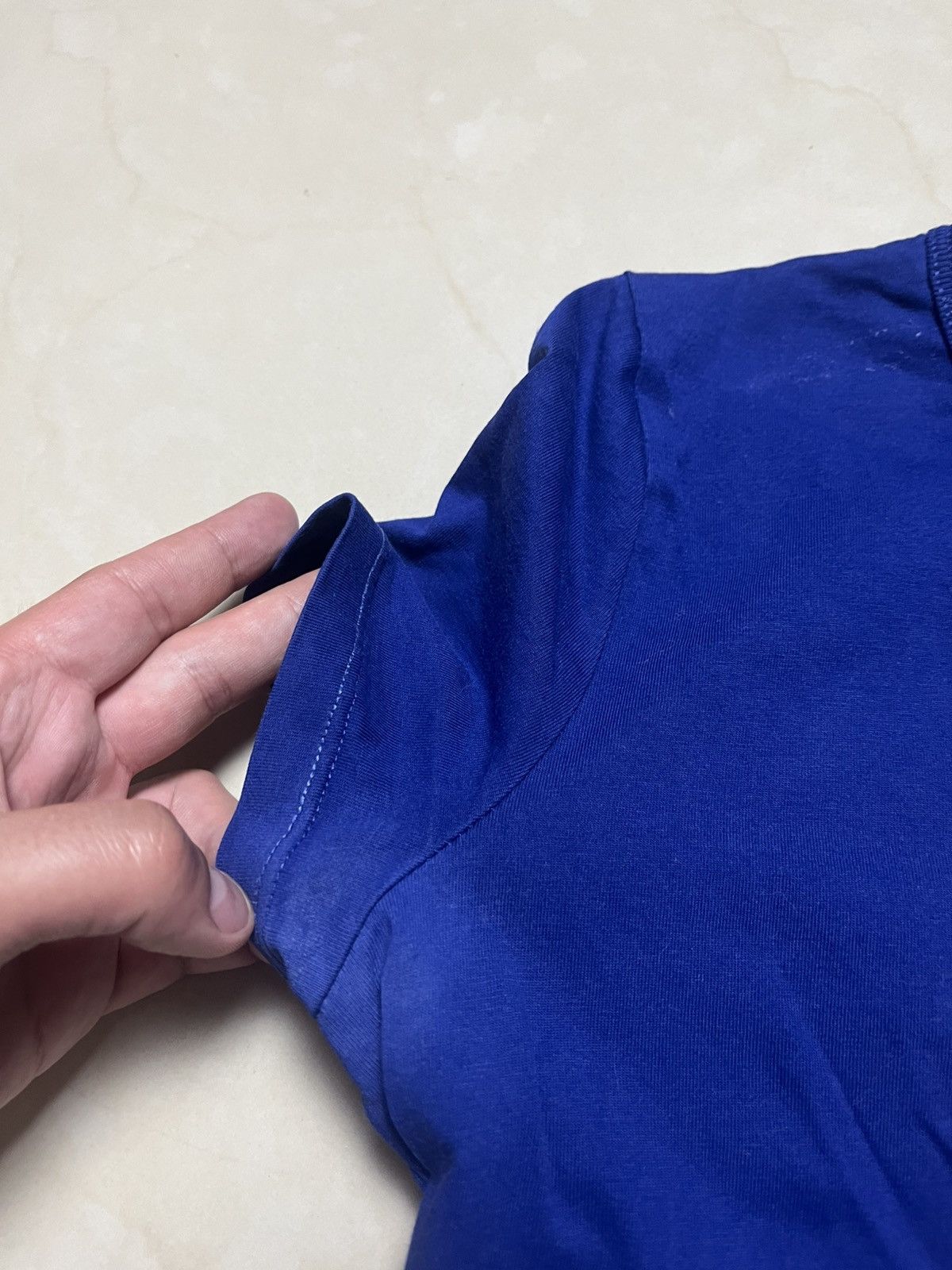 Polo Ralph Lauren Polo Ralph Lauren Tee T-shirt Size S Denim Size S / US 4 / IT 40 - 4 Thumbnail