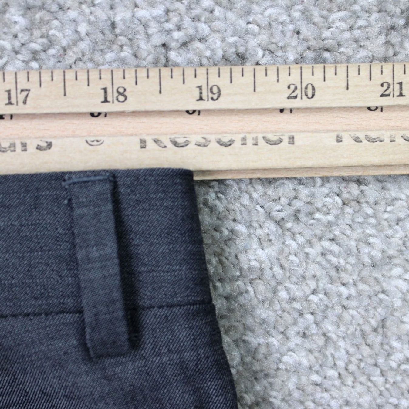 Jos. A. Bank Jos. A. Bank Pants Mens 38x30 Gray Slim Dress Flat Front Wool Stretch Travel Tech Size US 38 / EU 54 - 7 Thumbnail
