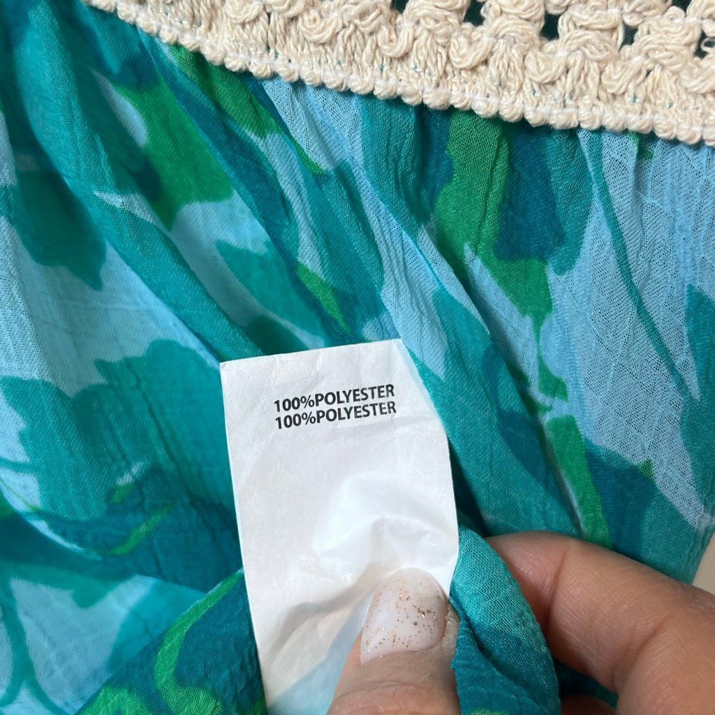 Ramy Brook Ramy Brook Floral Printed Riviera Skirt Turquoise XS S Handk Size 27" / US 4 / IT 40 - 14 Thumbnail
