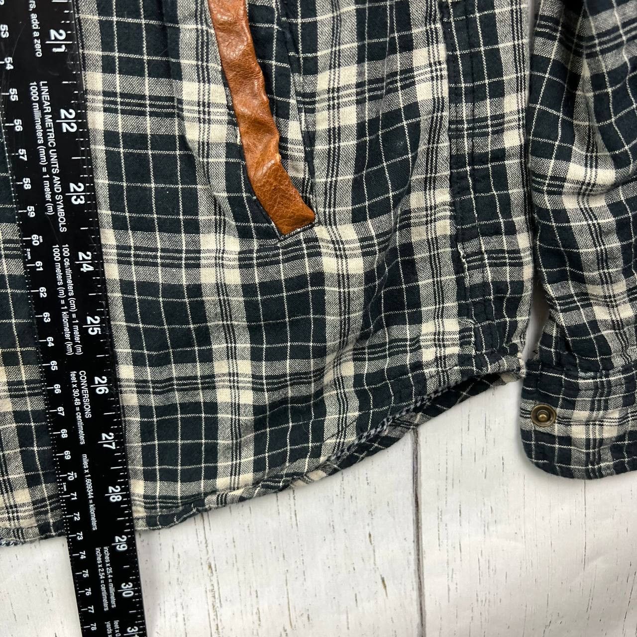 Scotch & Soda Scotch & Soda Large Plaid Long Sleeve Button Down Shirt Men Size US L / EU 52-54 / 3 - 9 Thumbnail