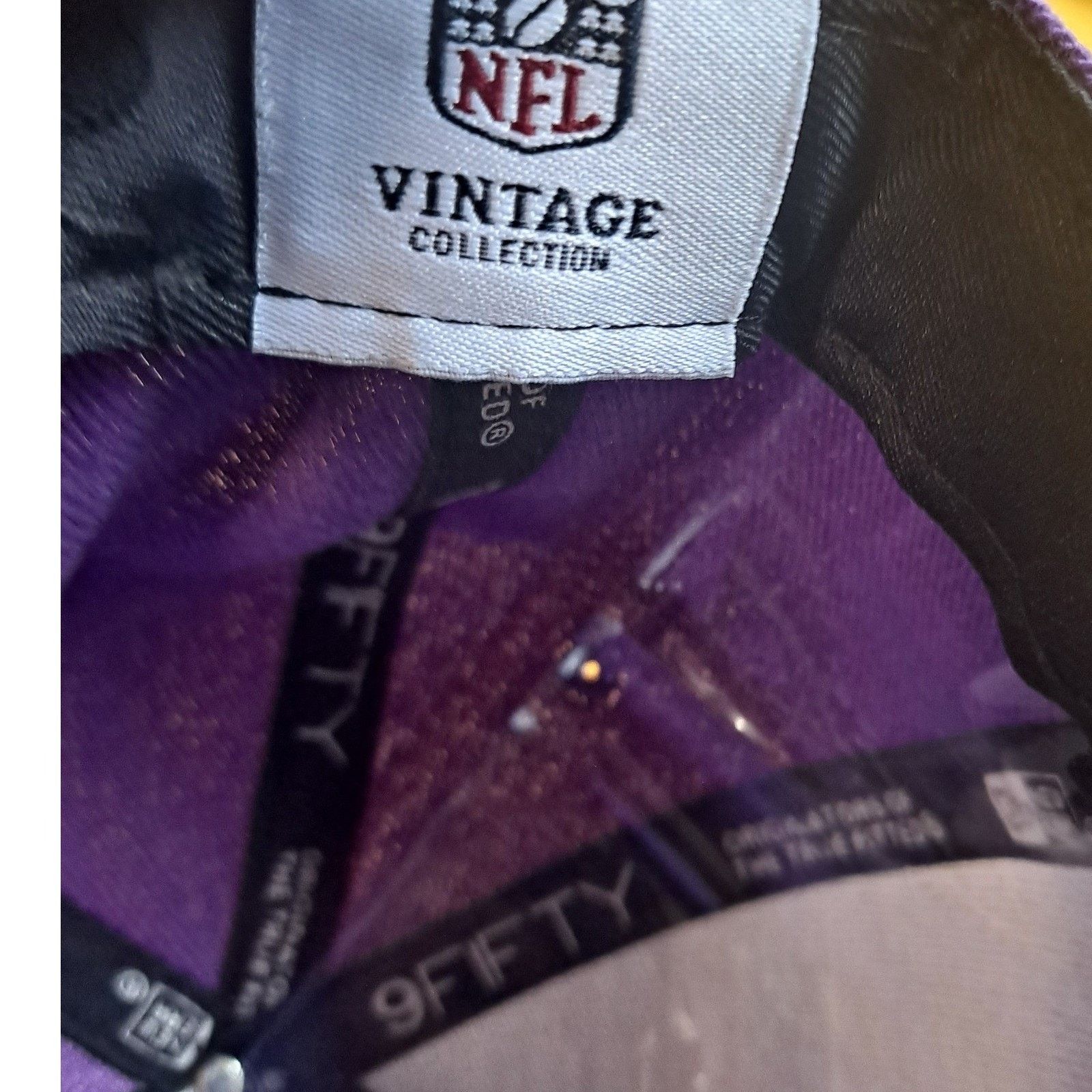 New Era Baltimore Ravens New Era NFL Vintage Collection Snapback Hat Size ONE SIZE - 8 Thumbnail
