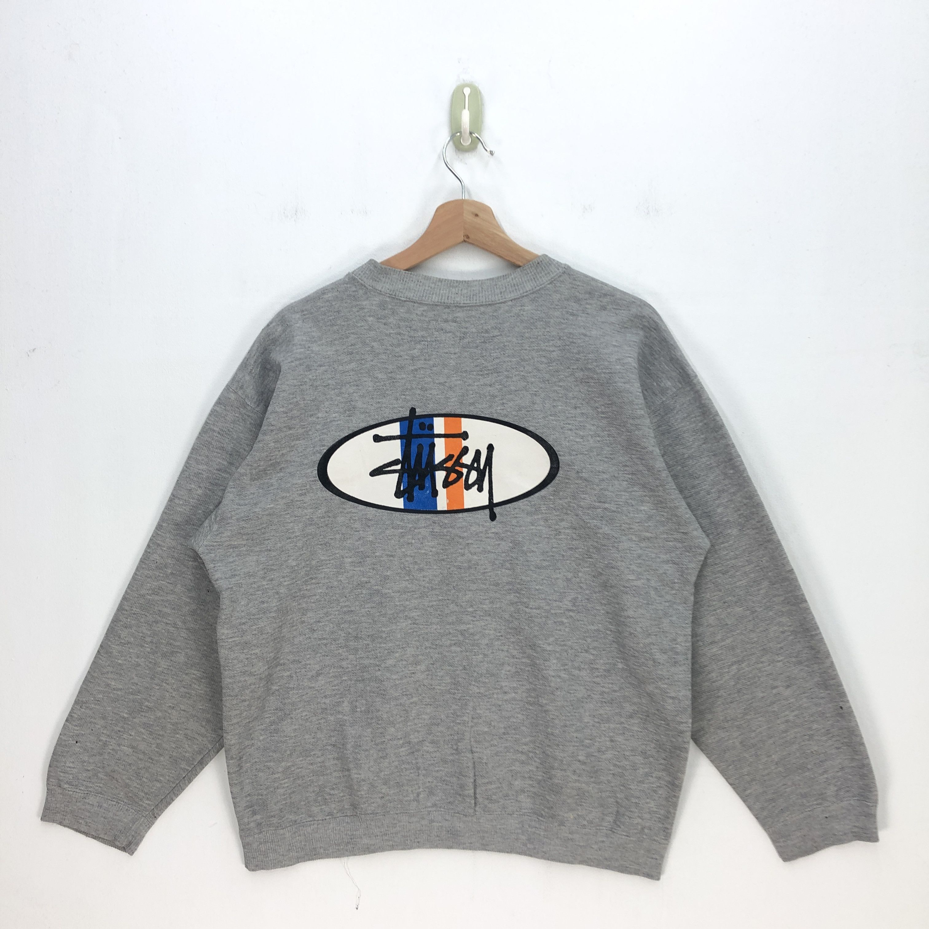 Stussy Vintage Distressed Stussy Sweater Stussy Sweatshirt 56789 Size US M / EU 48-50 / 2 - 1 Thumbnail