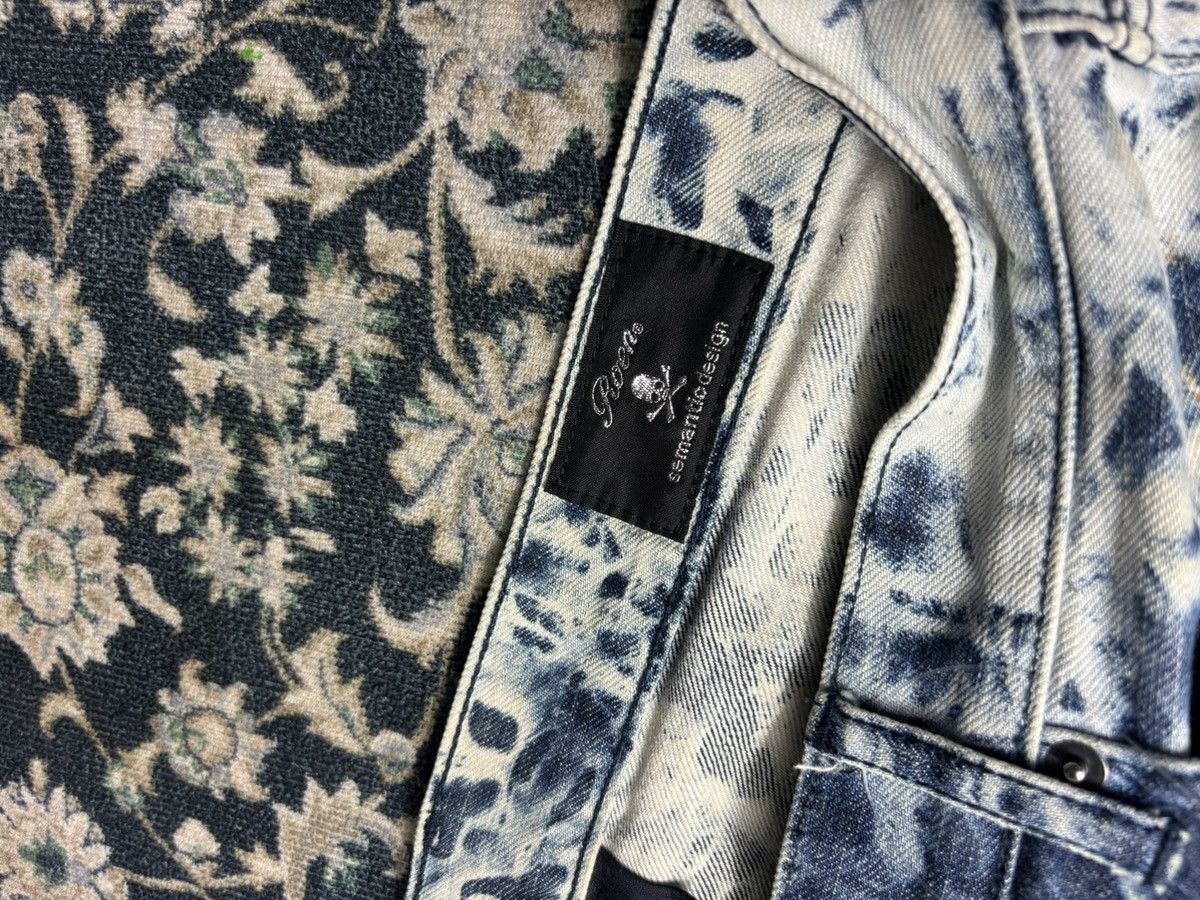 semanticdesign SS09 Roen x Semantic design bleach acid wash denim rare Size US 36 / EU 52 - 9 Thumbnail