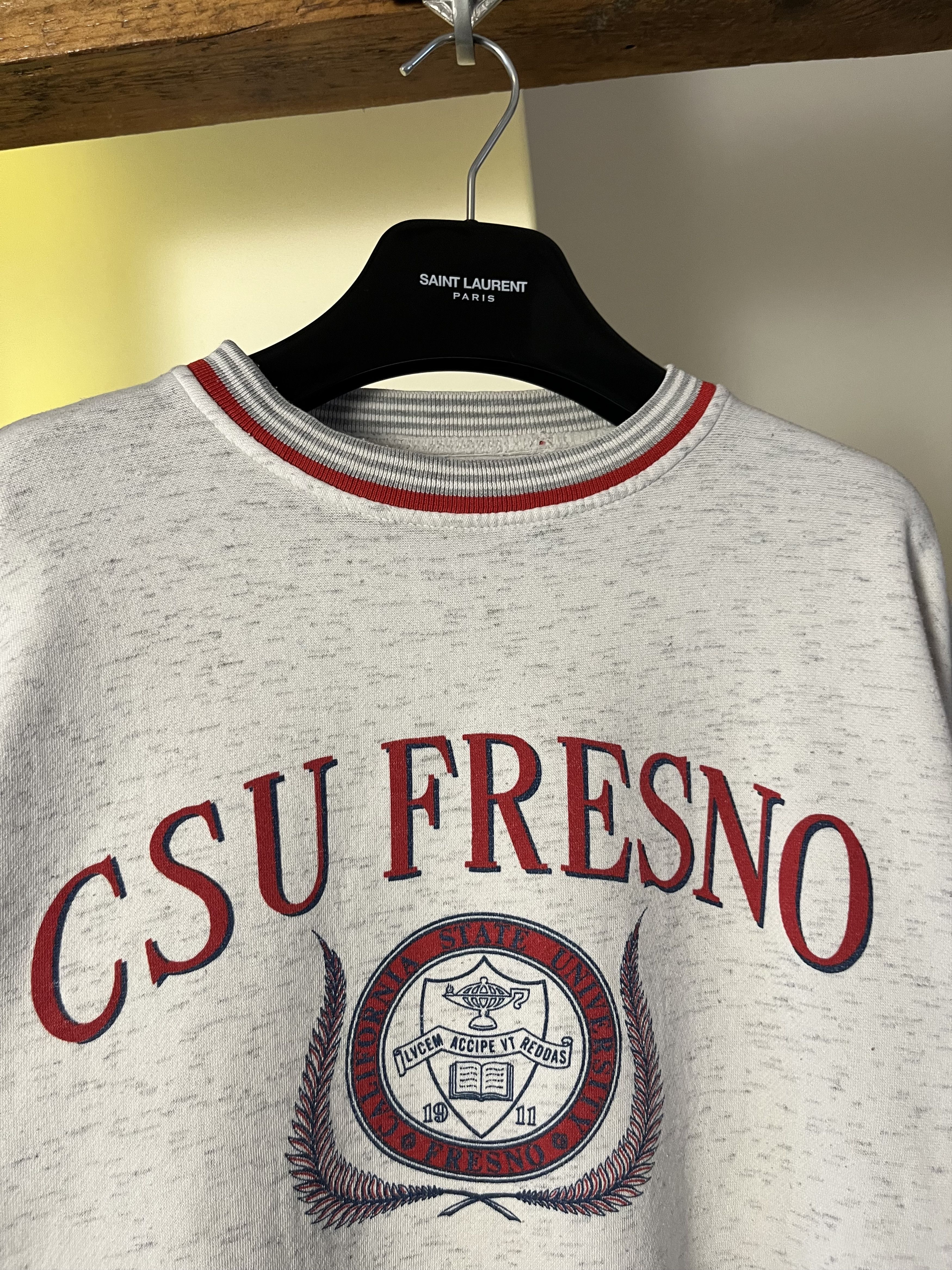 Jerzees × Vintage Vintage 90s y2k California State University Fresno USA Size US L / EU 52-54 / 3 - 2 Thumbnail