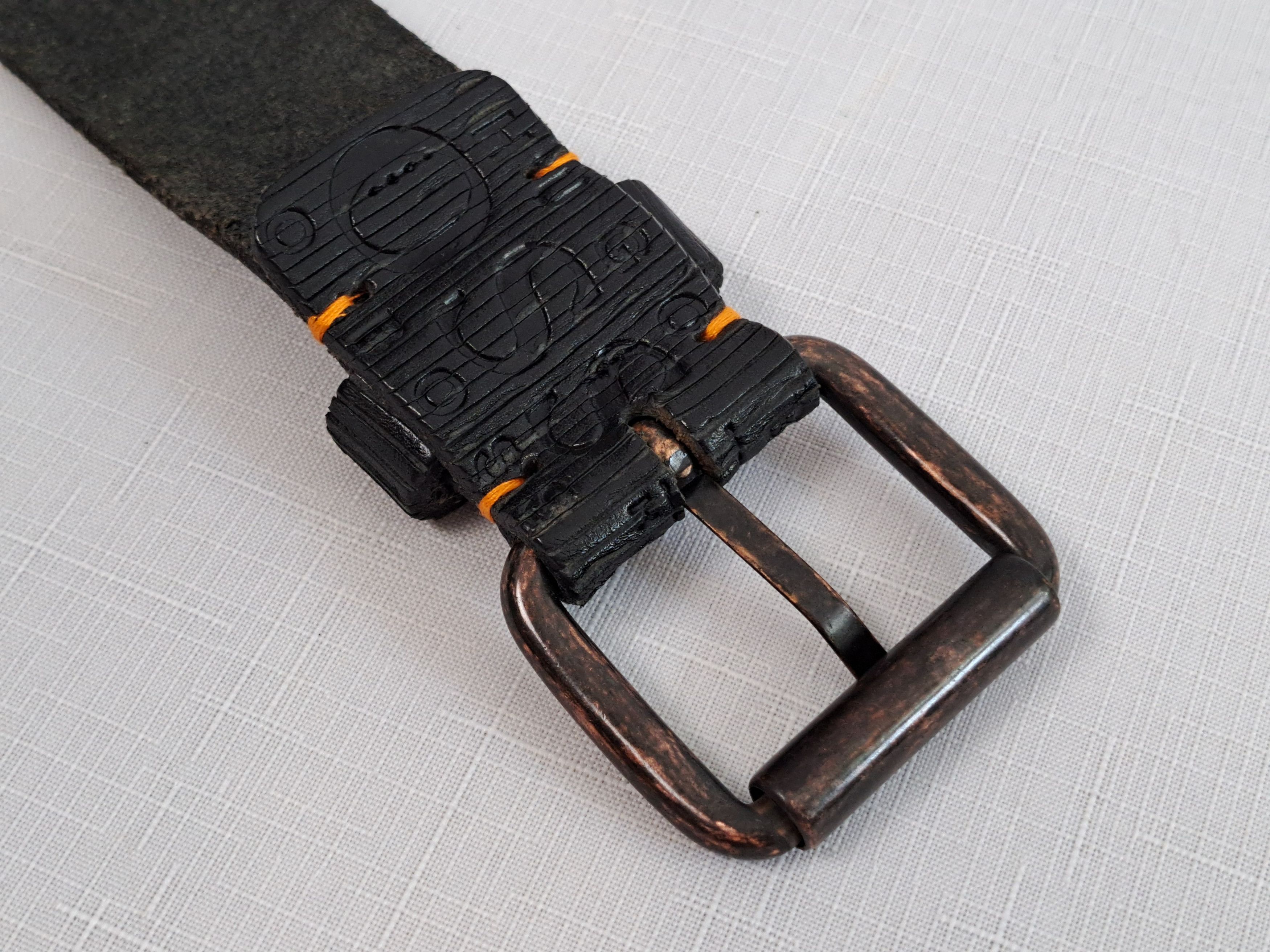 Hugo Boss HUGO BOSS calf leather belt. Handmade in Italy Size ONE SIZE - 12 Thumbnail