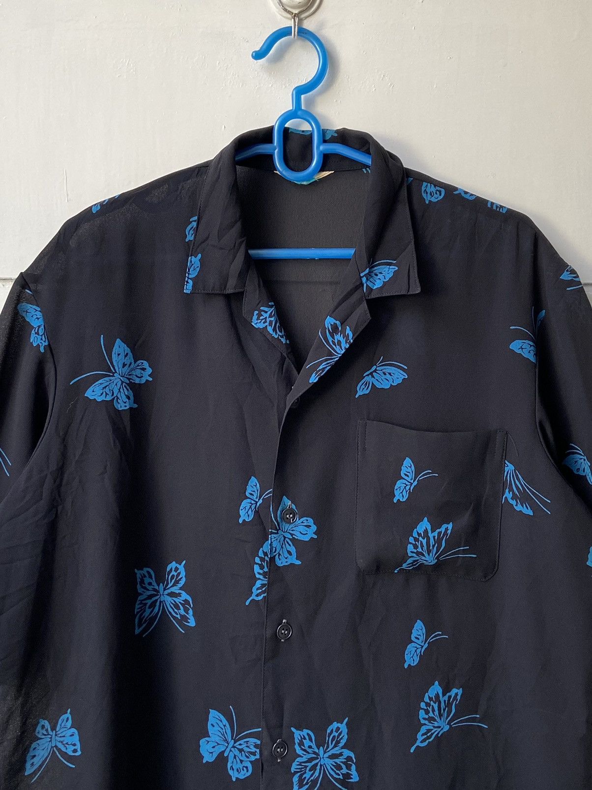 Designer × Japanese Brand Japanese Brand Butterfly Patterned Shirt Size US M / EU 48-50 / 2 - 3 Thumbnail