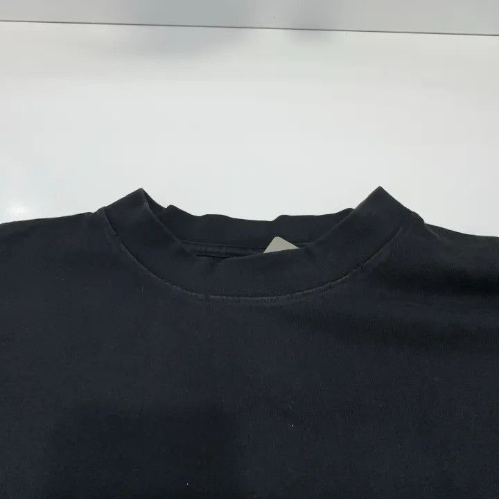 Balenciaga Balenciaga Balenciaga Black Logo Print Short Sleeve TShirt Size US XL / EU 56 / 4 - 4 Thumbnail