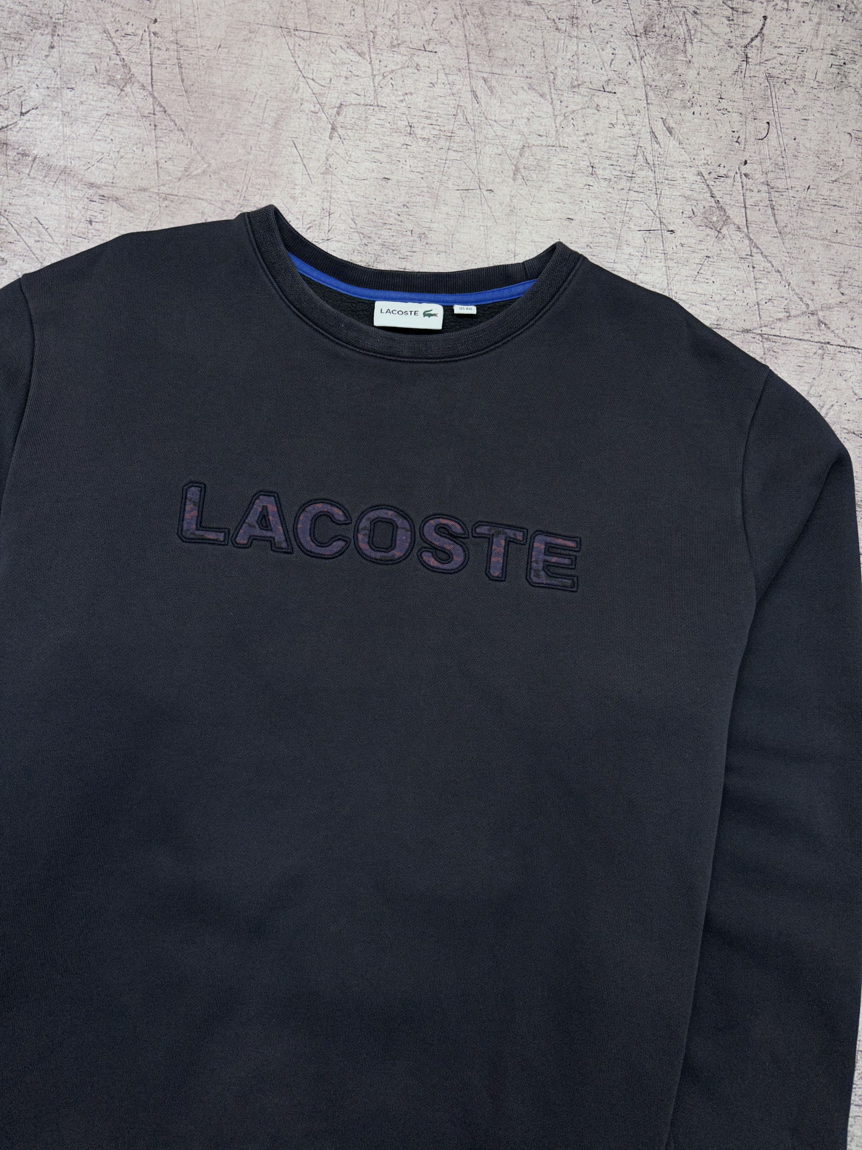 Lacoste Lacoste Mens Crew Neck Sun Faded Sweatshirt Size US XXL / EU 58 / 5 - 2 Thumbnail