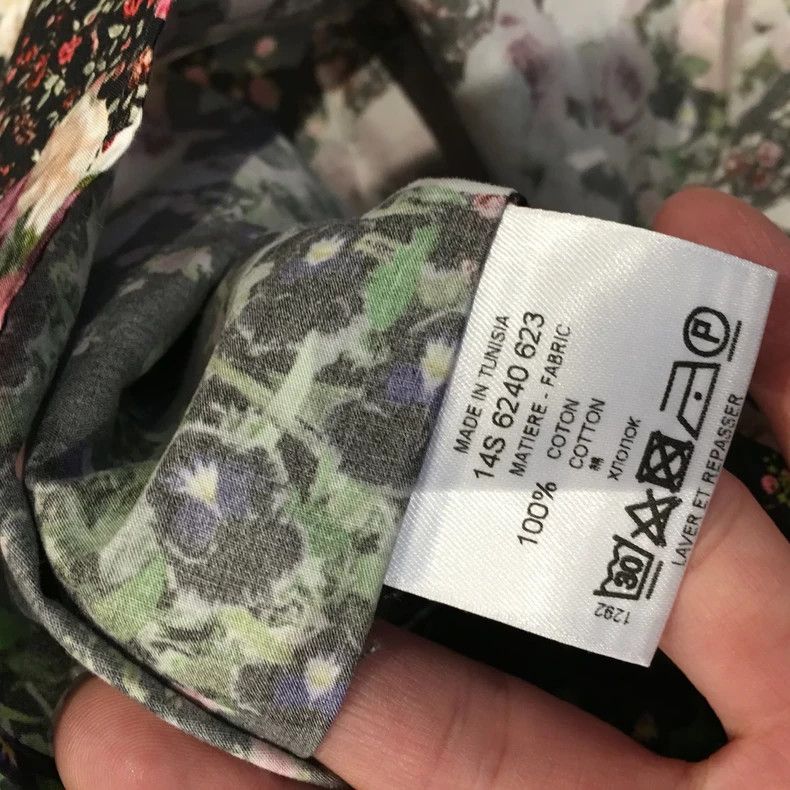 Givenchy Givenchy Flower Printed Patchwork Men's Shirt 2505-Nextarro Size US S / EU 44-46 / 1 - 6 Thumbnail