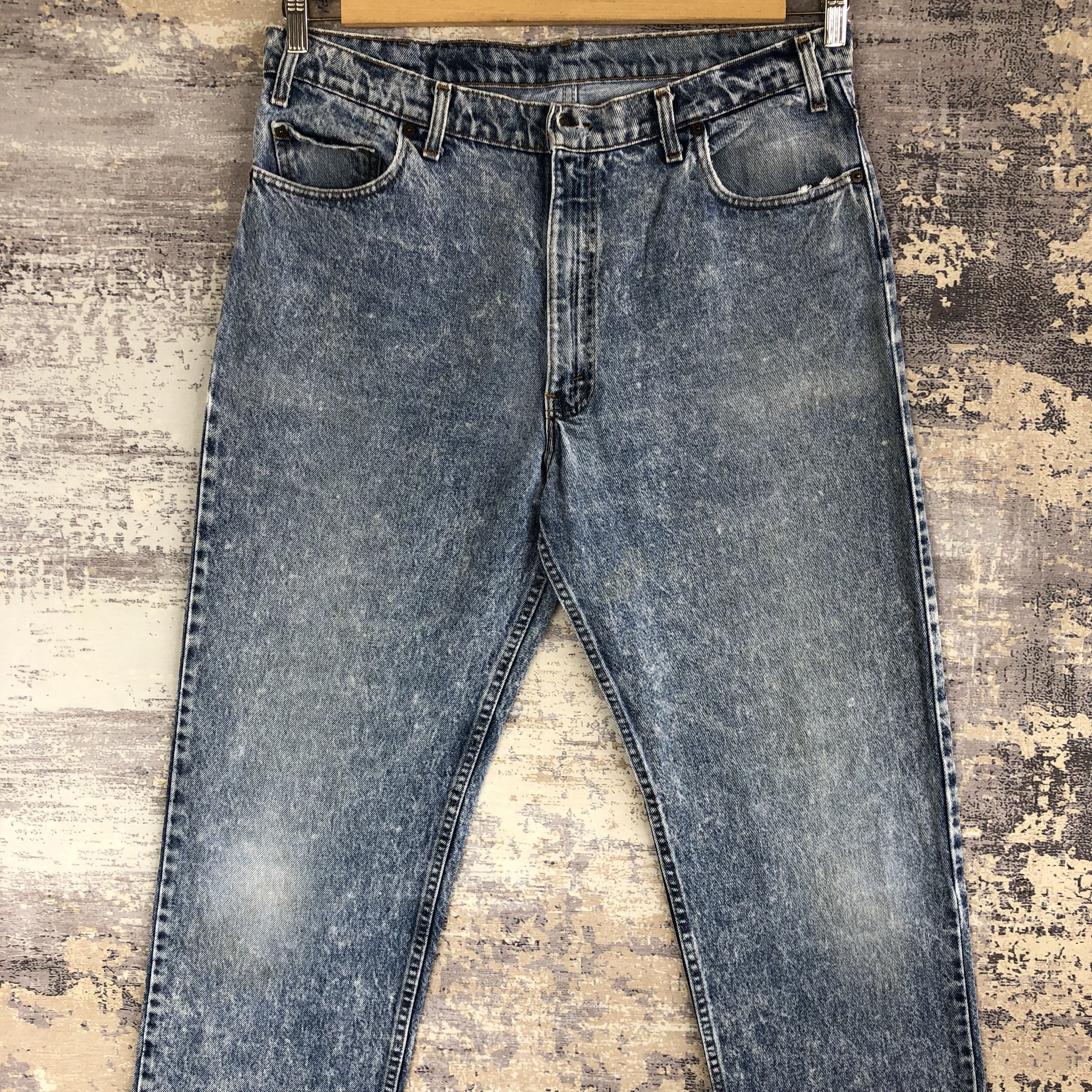 Levi's Vintage 90s Levis 540 Acid Wash Jeans Levi' Faded Denim Size US 36 / EU 52 - 3 Thumbnail