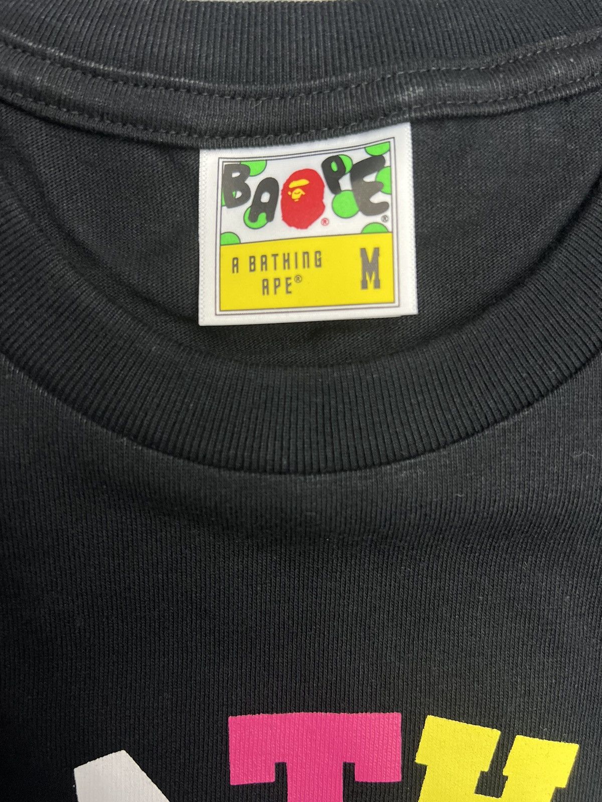 Bape Bape Neon Camo College T-Shirt Size US M / EU 48-50 / 2 - 4 Thumbnail