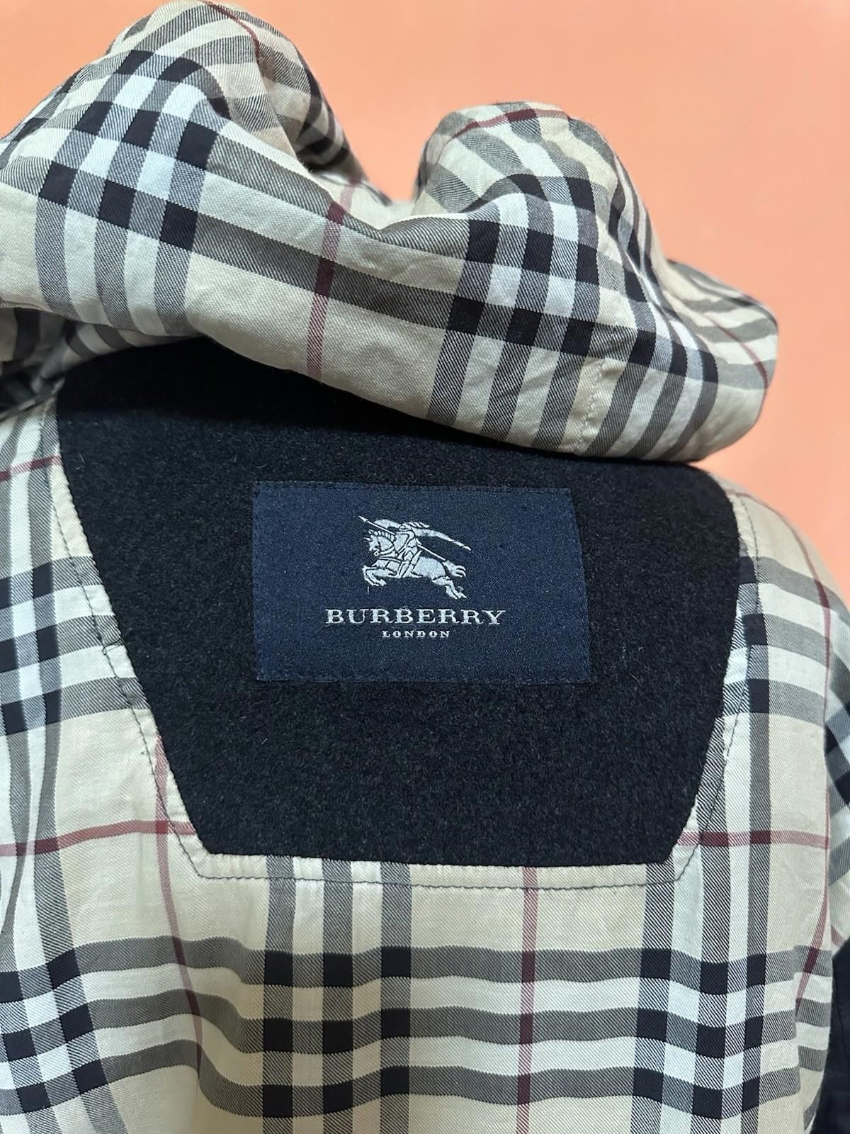 Burberry Burberry London Wool Duffle Long Coat Size L / US 10 / IT 46 - 10 Thumbnail