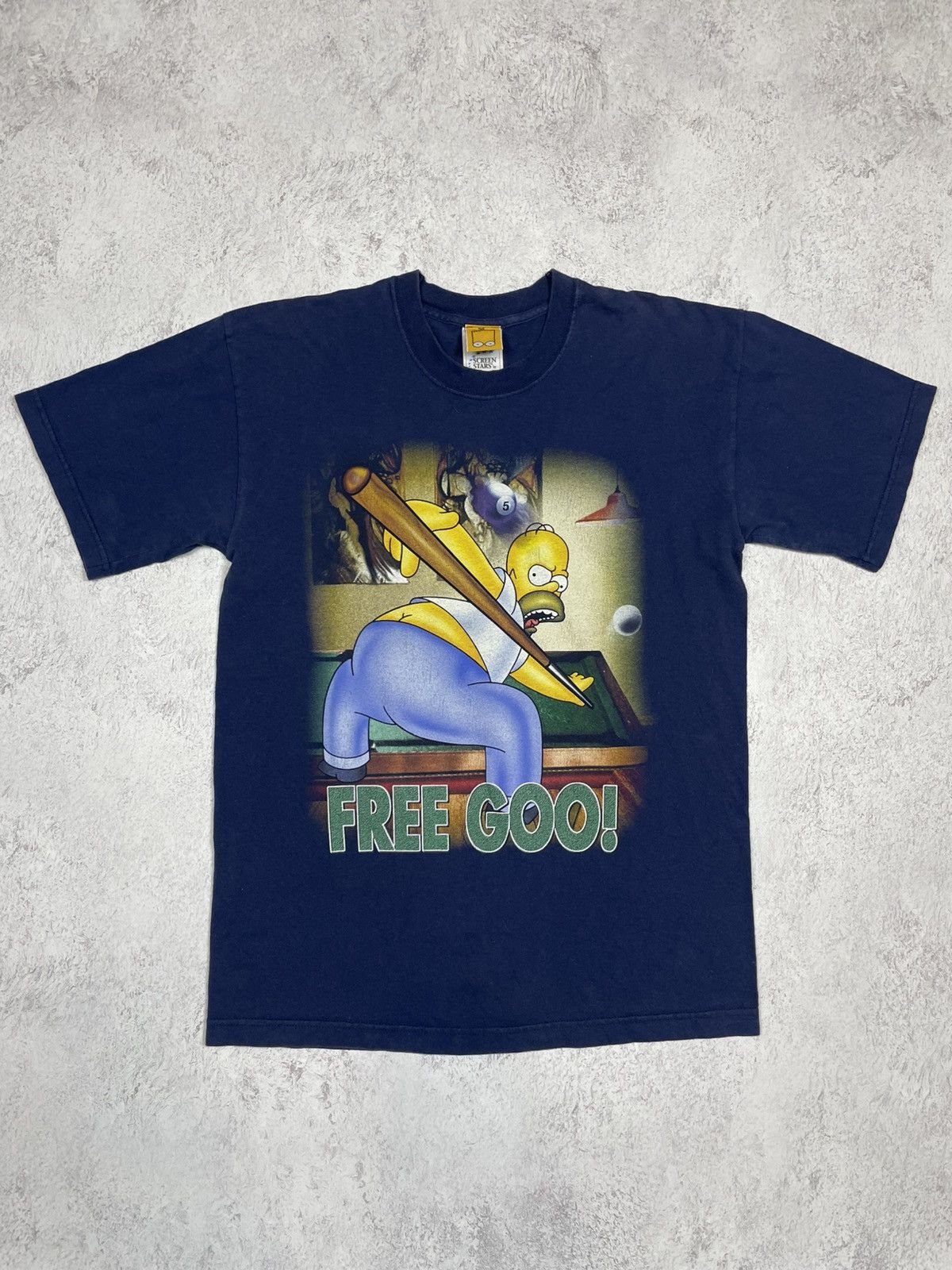 The Simpsons The Simpsons Cartoon 1999 Vintage Y2K T Shirt “Free Goo” M Size US M / EU 48-50 / 2 - 1 Thumbnail