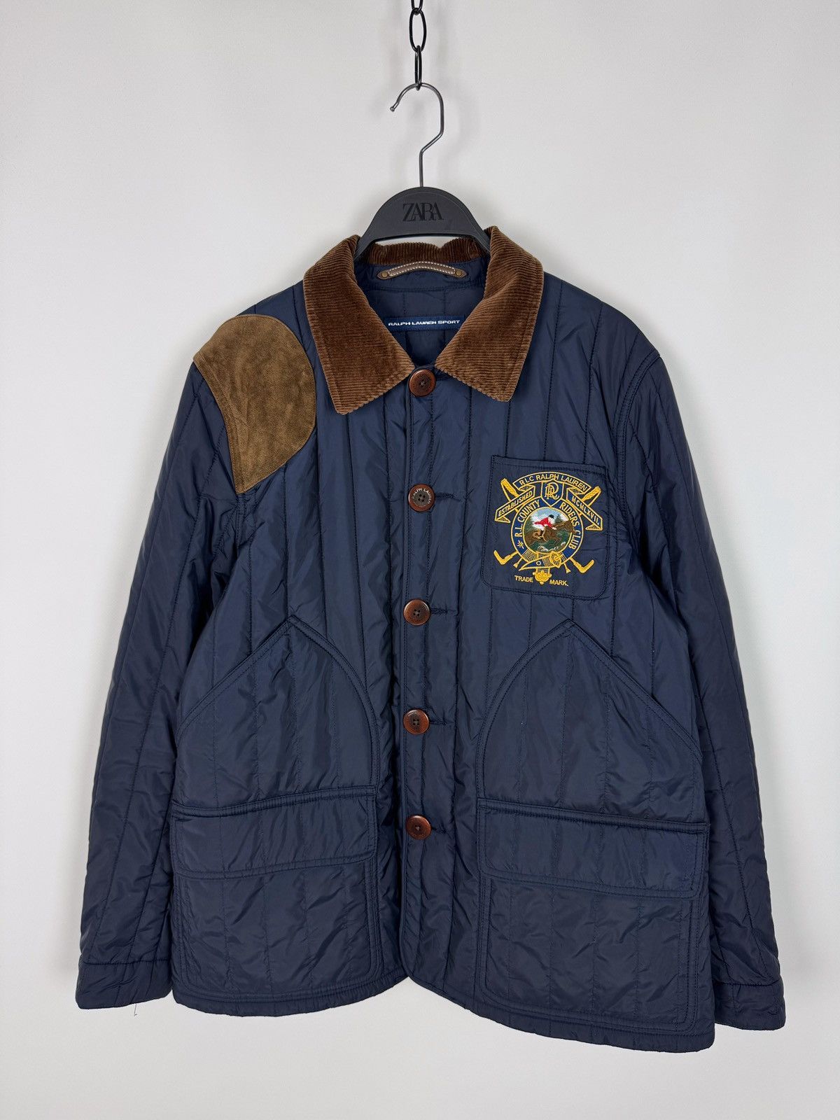 Polo Ralph Lauren Ralph Lauren Sport PRL Quilted Women’s Jacket Size L / US 10 / IT 46 - 2 Thumbnail