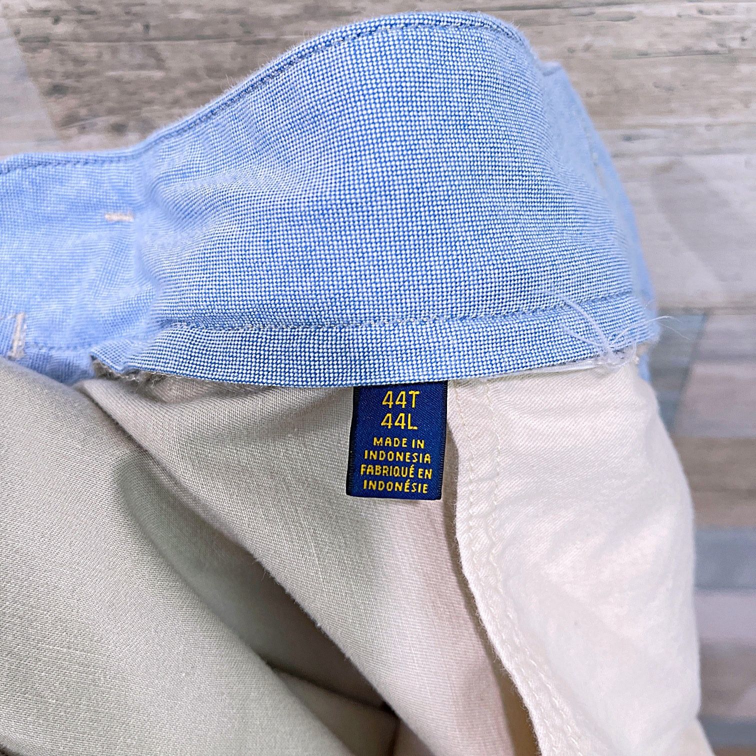 Polo Ralph Lauren POLO Ralph Lauren Stretch Classic Fit Chino Shorts Beige 44T Size US 44 / EU 60 - 5 Thumbnail