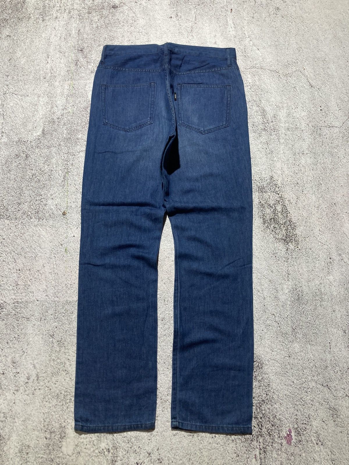 CABANE de ZUCCa Zucca by Issey Miyake Soft Denim Jeans Indigo Dye Pants Size US 31 - 1 Thumbnail