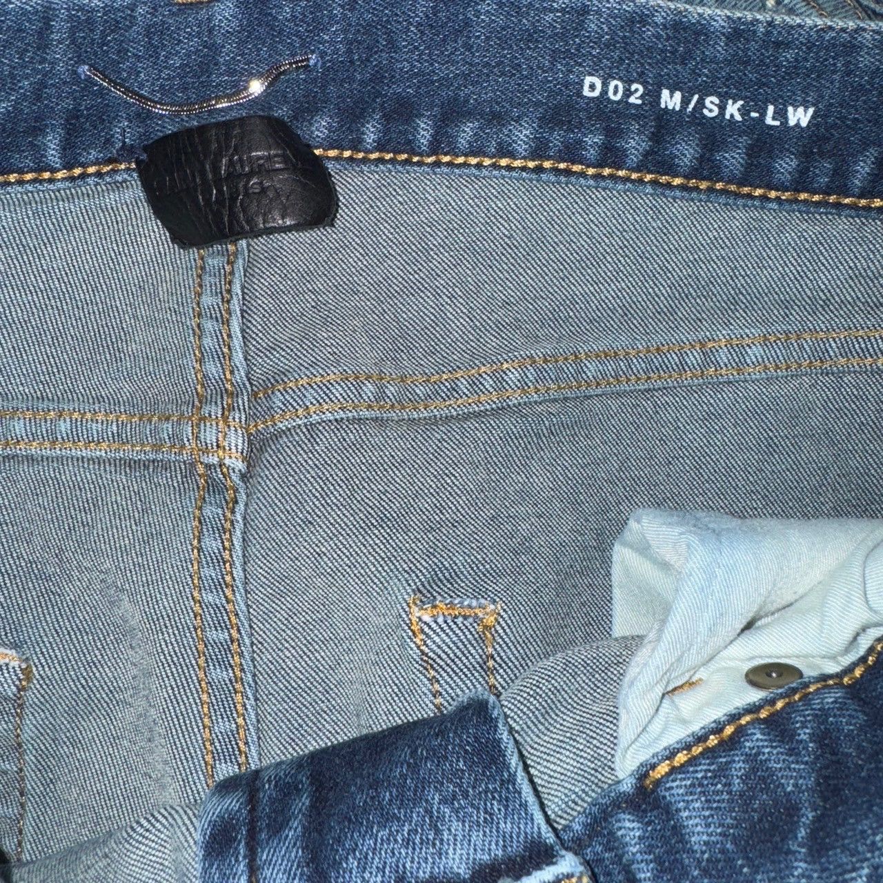 Saint Laurent Paris Saint Laurent D02 M/SK-LW jean Size US 33 - 5 Thumbnail