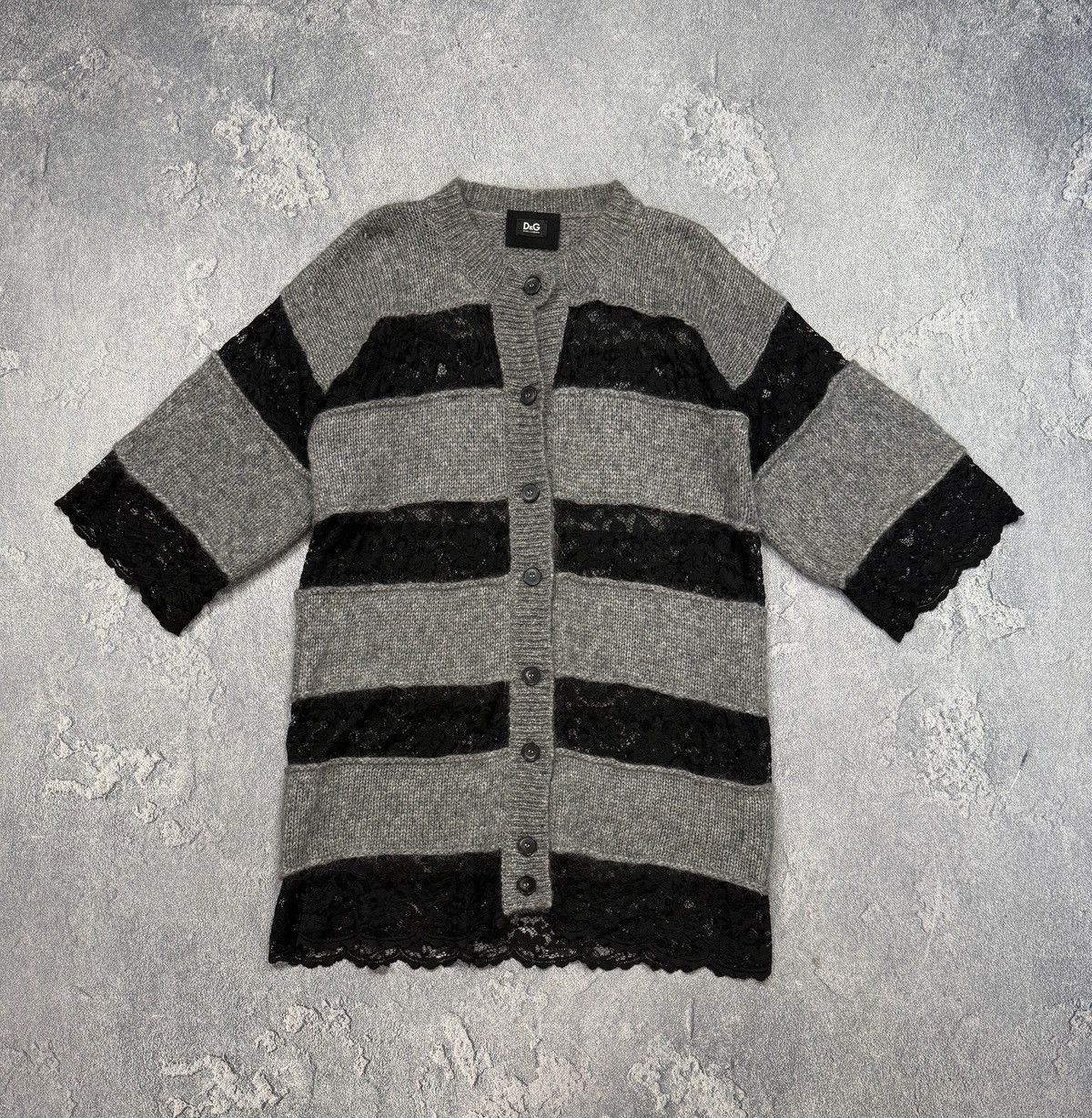 Dolce & Gabbana Dolce&Gabbana sweater knited grey women’s size 46 Size L / US 10 / IT 46 - 1 Thumbnail