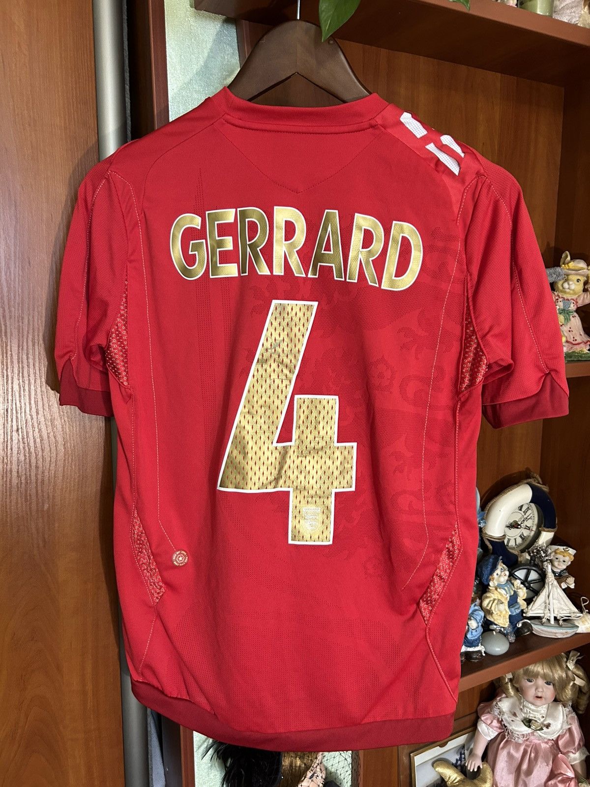 Umbro Gerrard England Jersey Away 2006/2008 Umbro Size XLB 158 Size US XXS / EU 40 - 1 Thumbnail