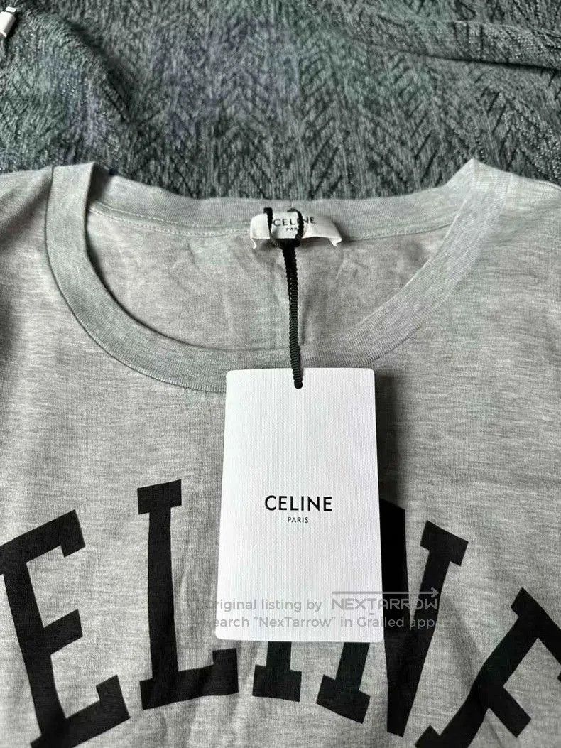 Celine Celine Paris Grey Sleeveless Tank Top. Size US S / EU 44-46 / 1 - 3 Thumbnail