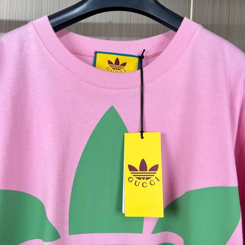 Gucci Gucci Adidas Logo Short Sleeve TShirt-2506 Size XS / US 0-2 / IT 36-38 - 3 Thumbnail
