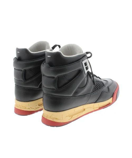 Maison Margiela o1y1124 Leather Hi-Top Sneakers In Multicolor Size US 6 / EU 39 - 2 Thumbnail