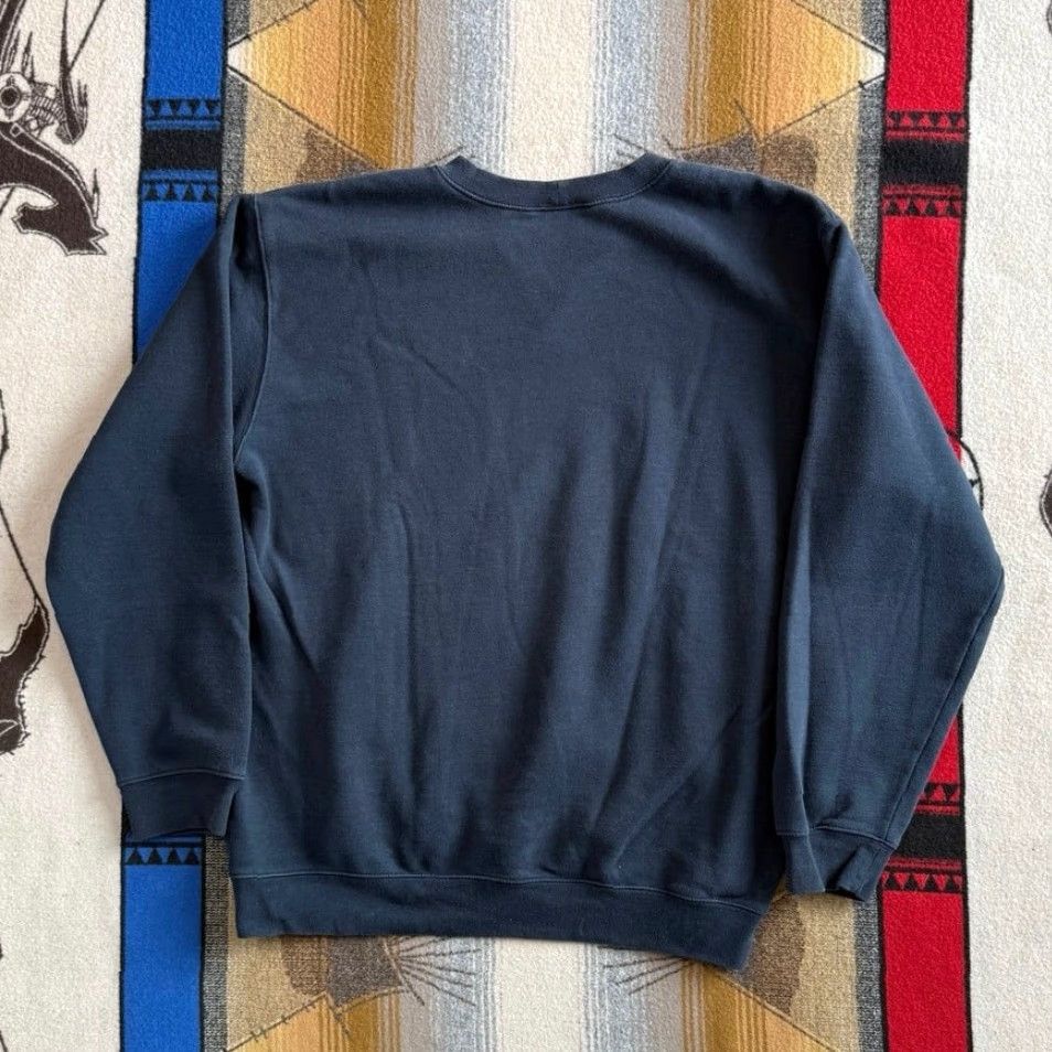 Carhartt VINTAGE Carhartt Sweatshirt Crewneck Workwear Blue XL Tall Men’s Pullover Crew Neck Long Sleeve Solid 90s Y2K Outdoor Size US XL / EU 56 / 4 - 5 Thumbnail