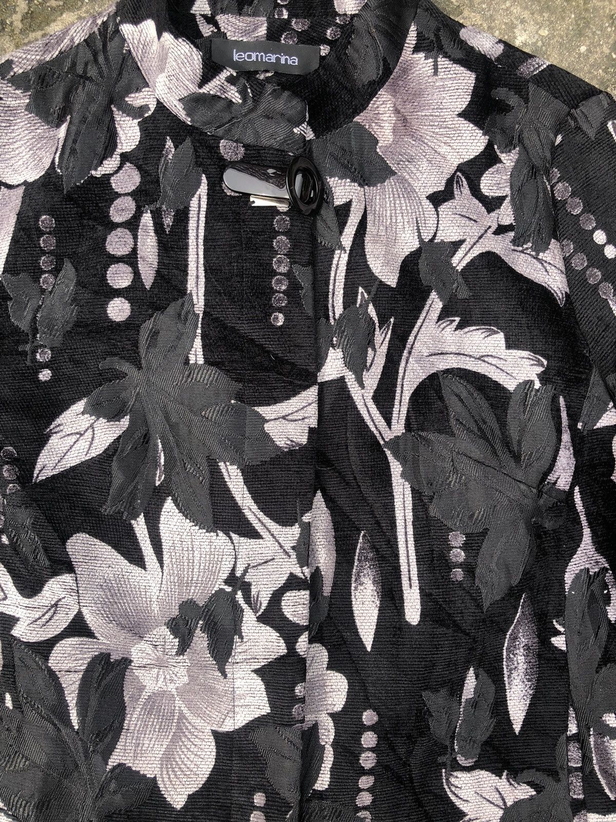 Japanese Brand × Vintage Vintage Leomarina Flower Motif Jacket Size M / US 6-8 / IT 42-44 - 7 Thumbnail