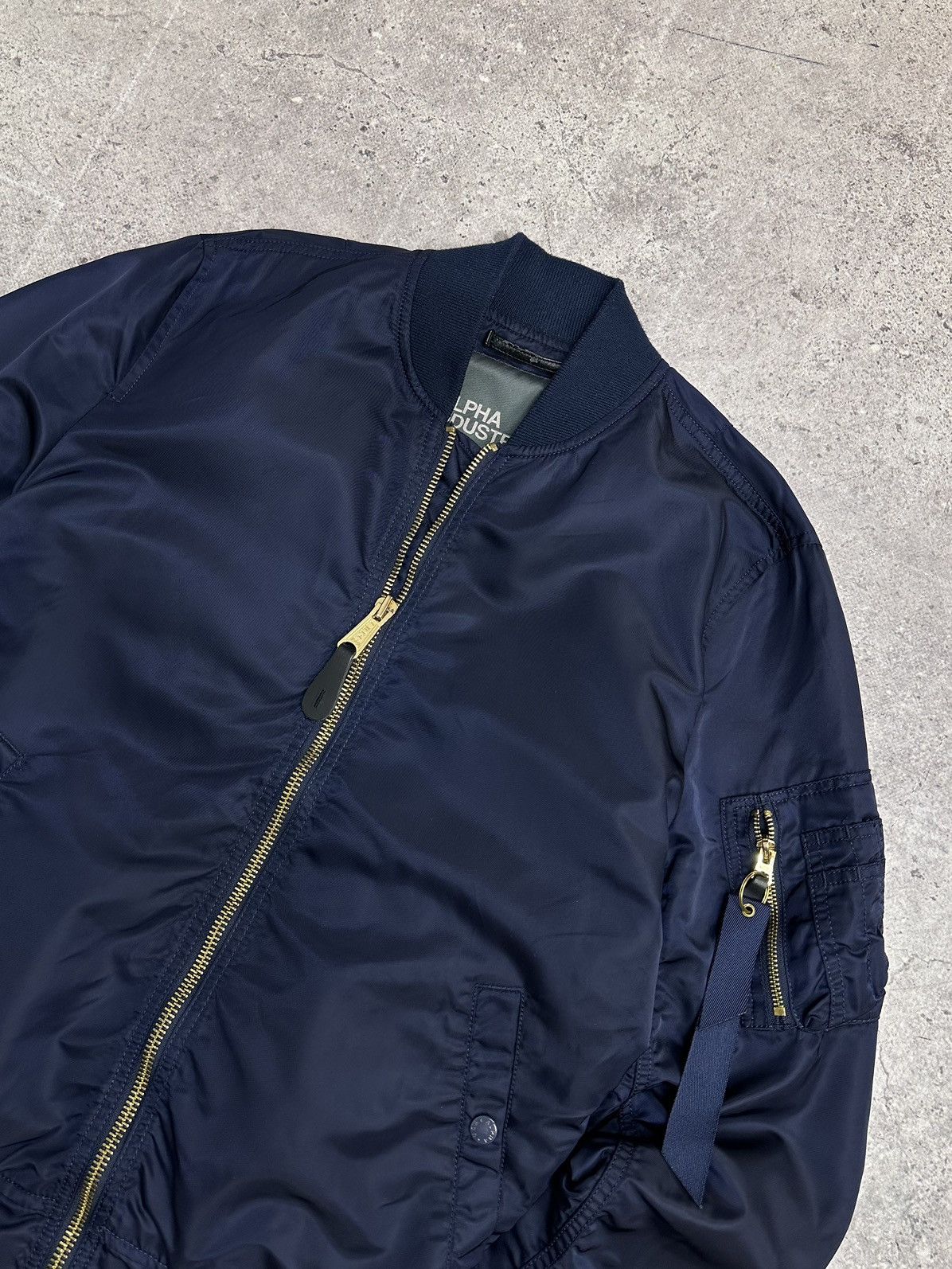 14th Addiction Vintage Wow😻 Bombers MA-1 Alpha Industries IFSIXWASNINE Y2K Size US M / EU 48-50 / 2 - 4 Thumbnail