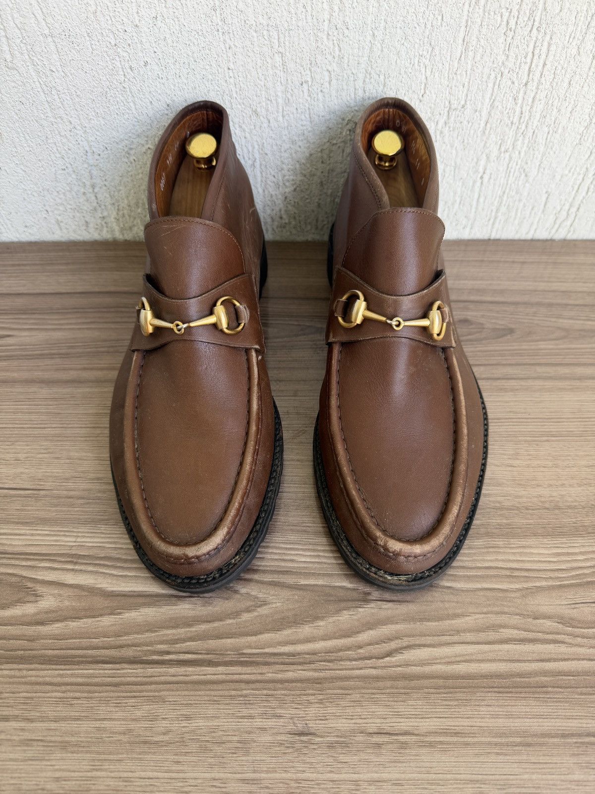 Gucci Tom ford Horsebit loafer Boots Size US 12 / EU 45 - 4 Thumbnail