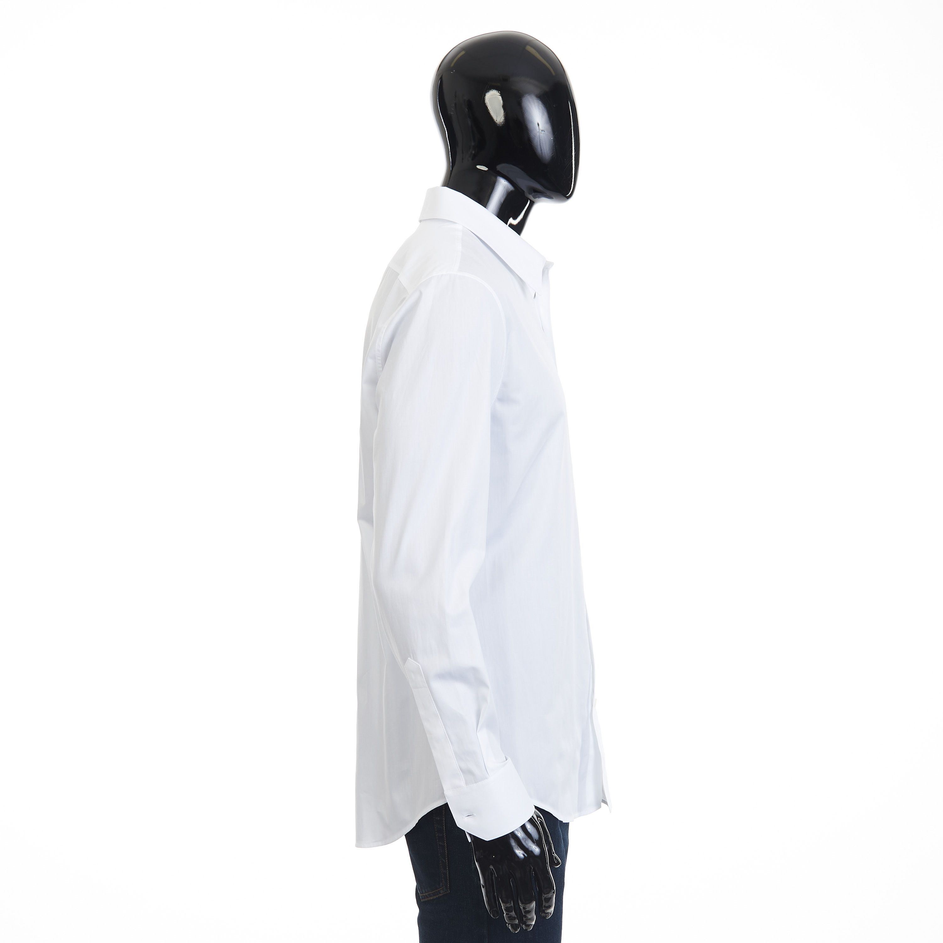 Celine Loose Drugstore Collar Shirt - Triomphe Embroidery Size US M / EU 48-50 / 2 - 6 Thumbnail