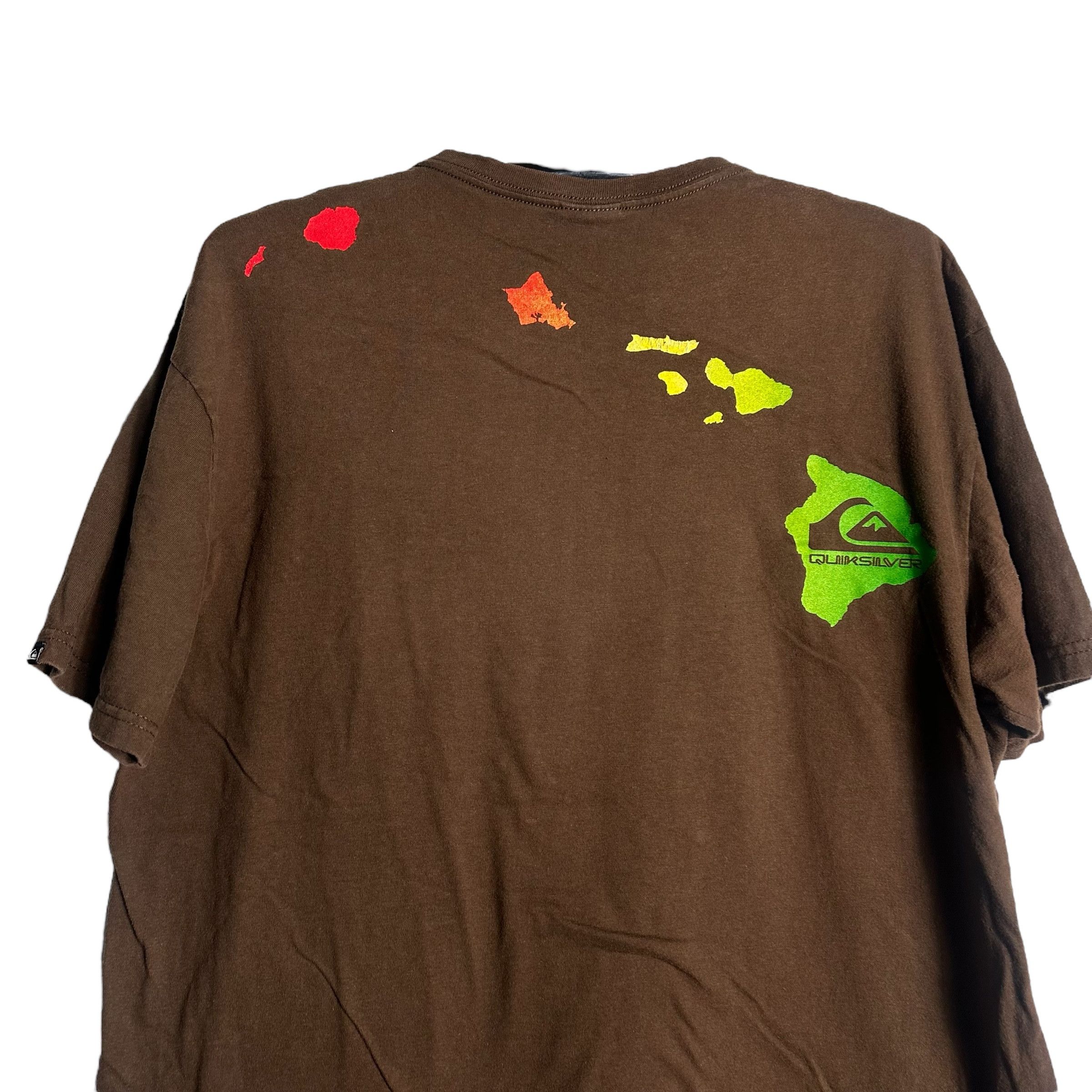 Quiksilver 🔥RARE🔥Vintage Quiksilver Streetwear Spell Out T-shirt Size US L / EU 52-54 / 3 - 5 Thumbnail