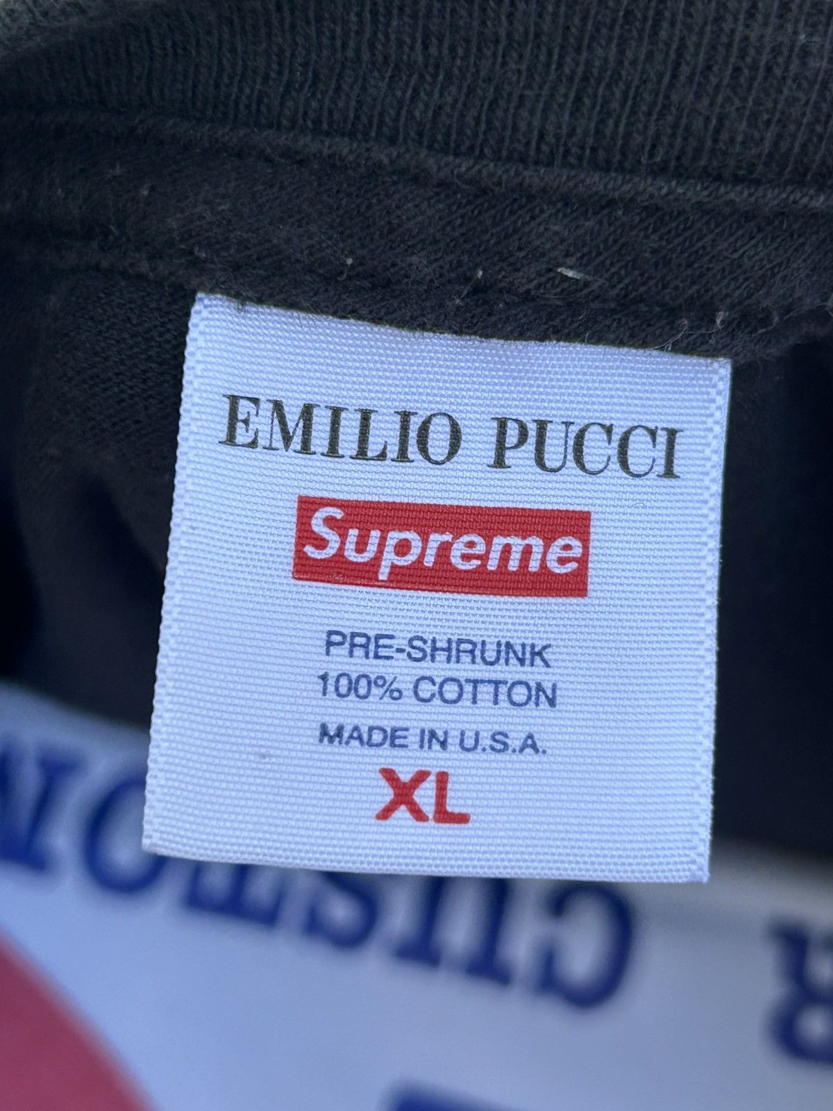 Supreme Supreme Emilio Pucci tee Size US XL / EU 56 / 4 - 5 Thumbnail