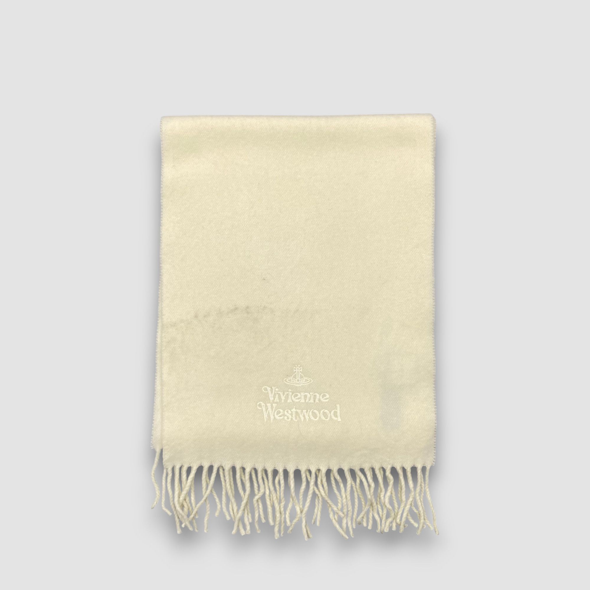 Vivienne Westwood Vintage Vivienne Westwood Scarf Muffler Orbs Wool Scarves Size ONE SIZE - 2 Thumbnail