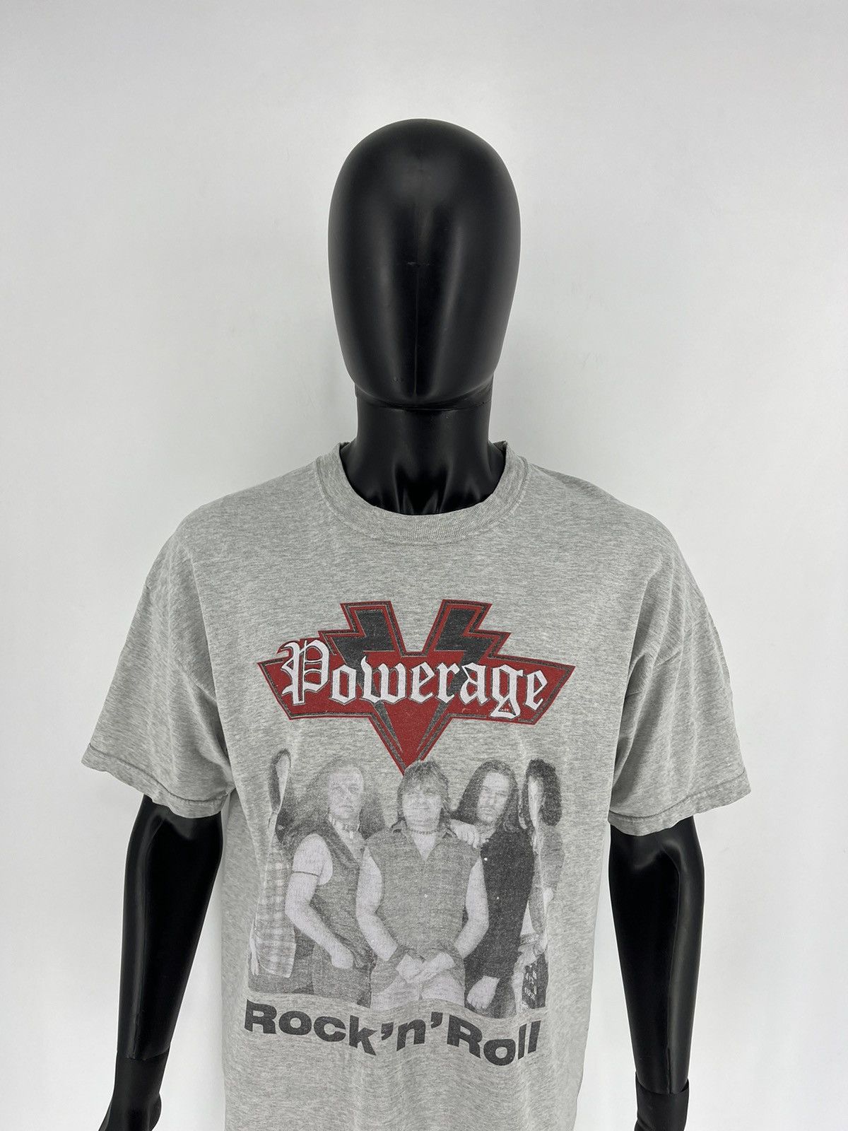 Band Tees × Vintage Vintage 90s AC/DC Powerage Tshirt Big Logo Band Tee Size US XL / EU 56 / 4 - 4 Thumbnail