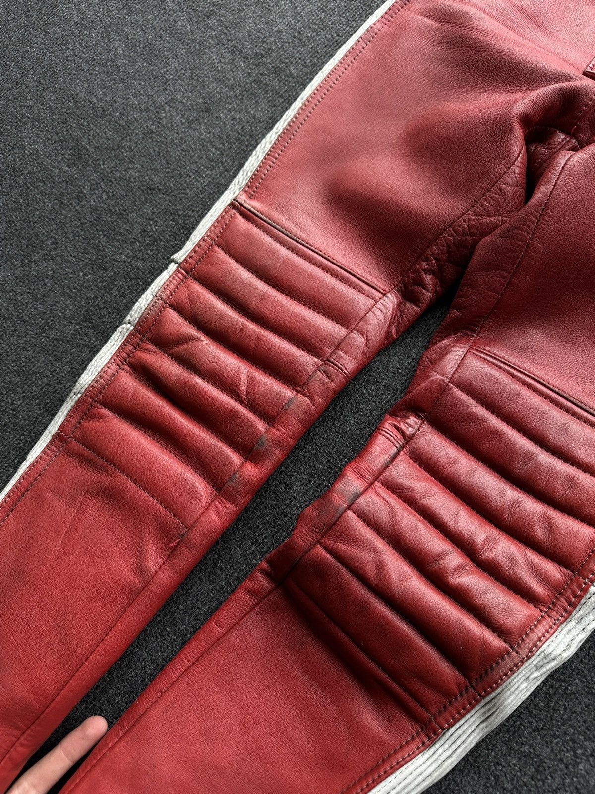 Hein Gericke HEIN GERICKE 🚨 WOMEN RED PANTS MOTO PROTECTION RARE Size 26" / US 2 / IT 38 - 3 Thumbnail