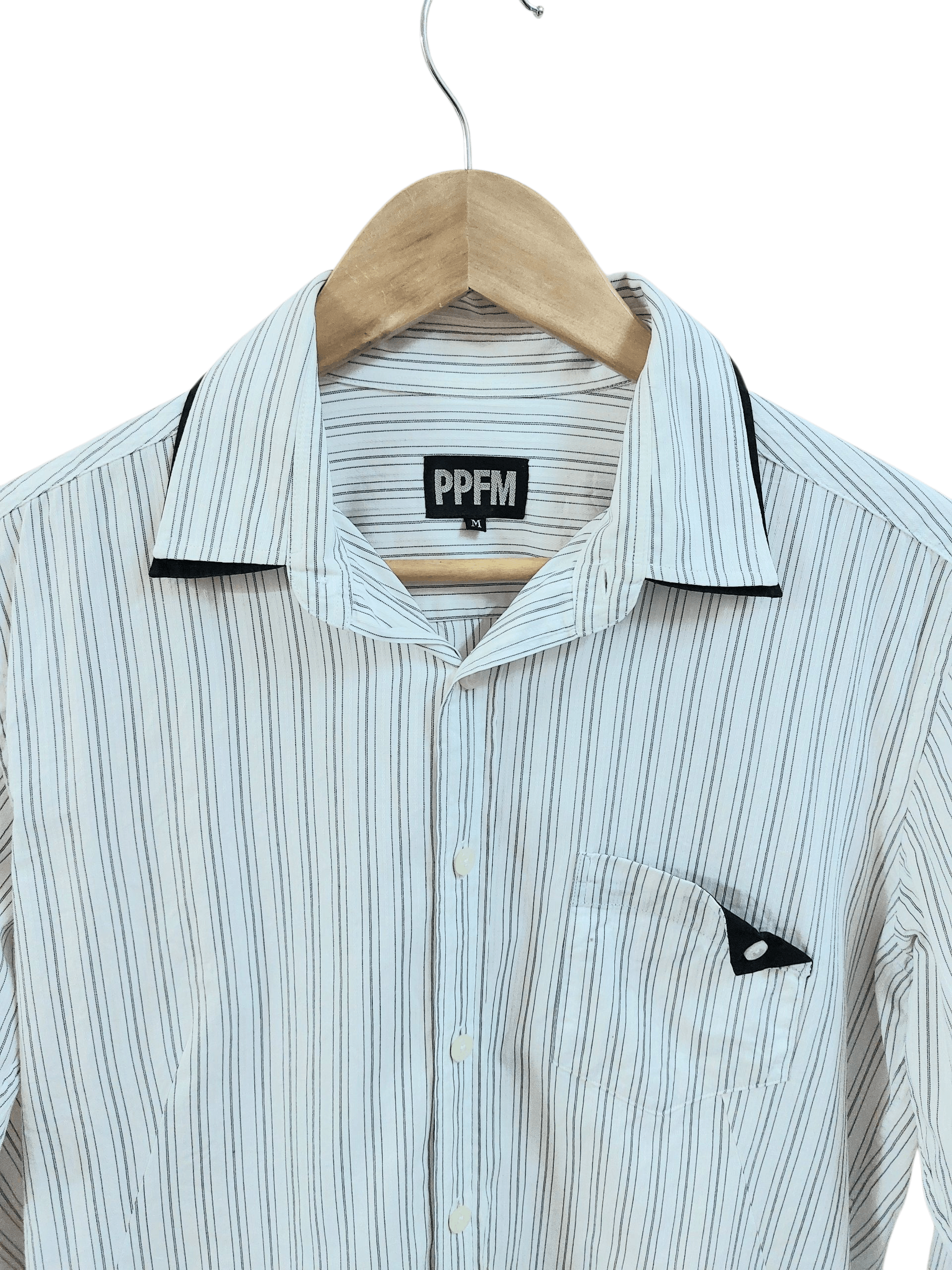 PPFM PPFM Hickory Stripe Button Ups Size US M / EU 48-50 / 2 - 5 Thumbnail