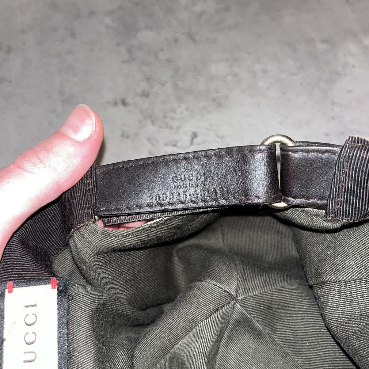 Gucci GUCCI Monogram Cap Size ONE SIZE - 8 Thumbnail