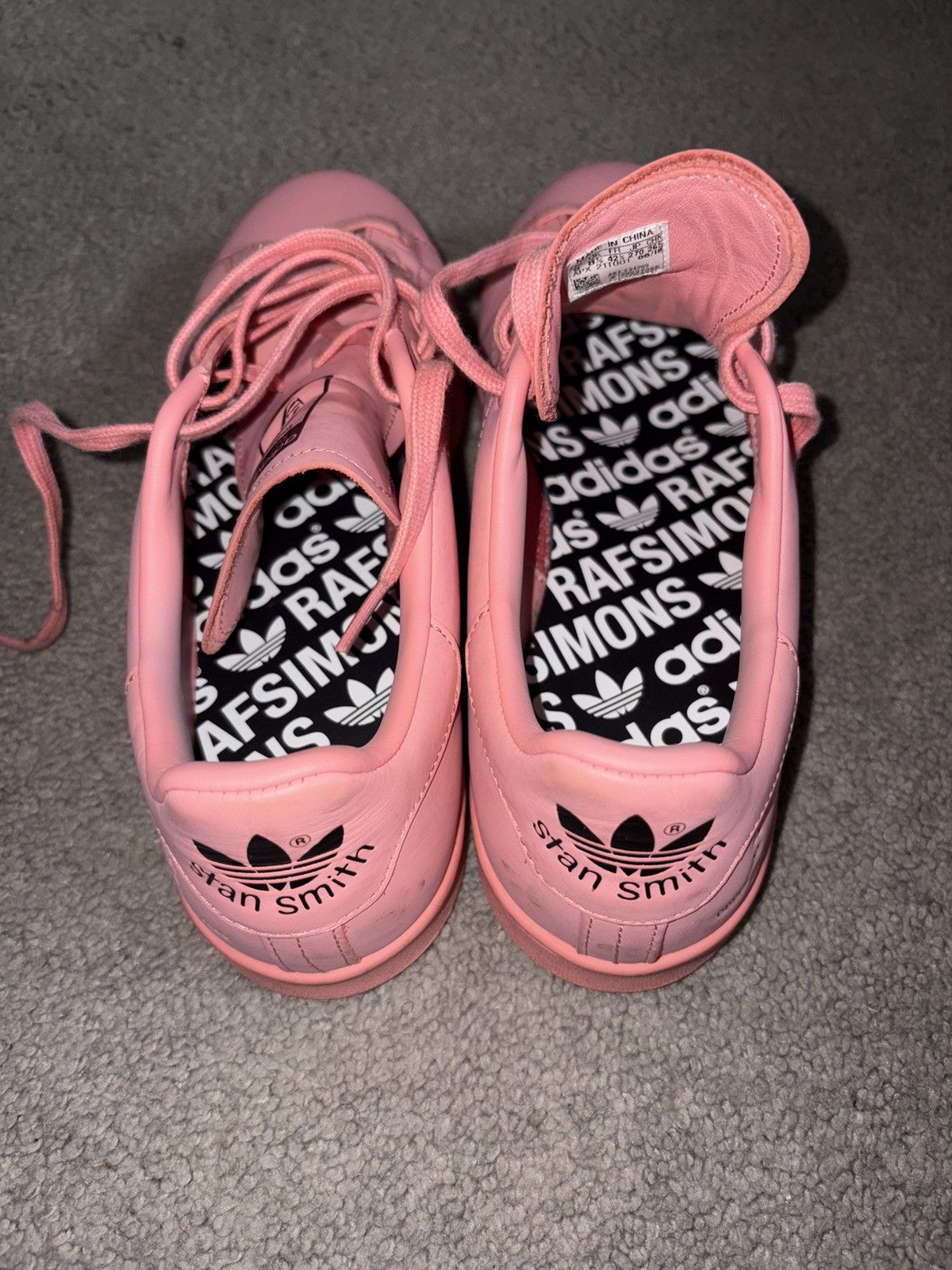Adidas × Raf Simons Adidas x Raf Simons stan smith, pink size 9 Size US 9 / EU 42 - 4 Thumbnail