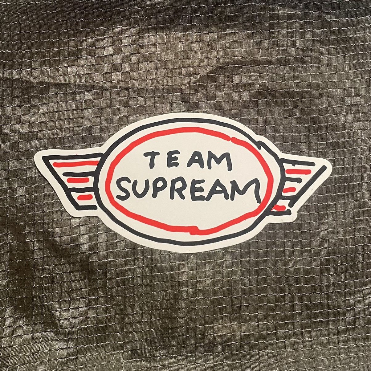 Supreme “Team Supream” Gonz Sticker (FW22) Size ONE SIZE - 1 Preview
