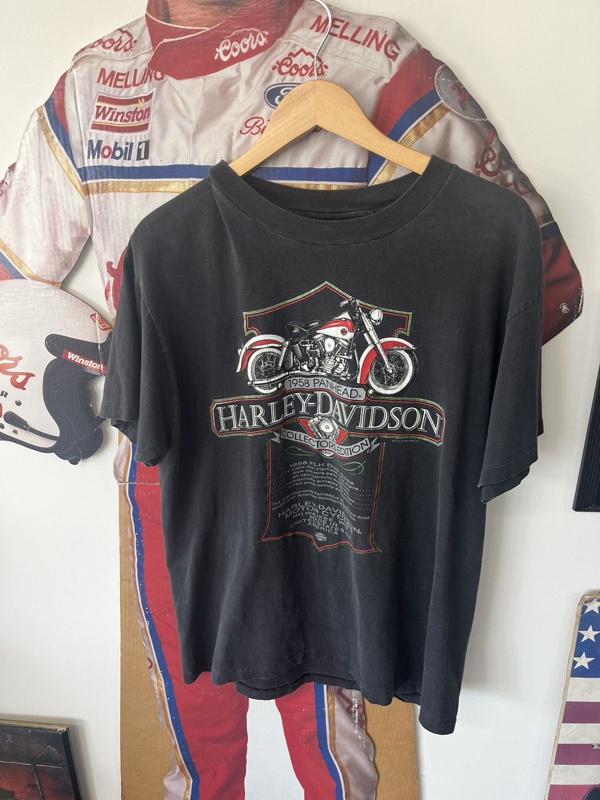 Vintage Harley Davidson X Vintage Size US M / EU 48-50 / 2 - 1 Thumbnail